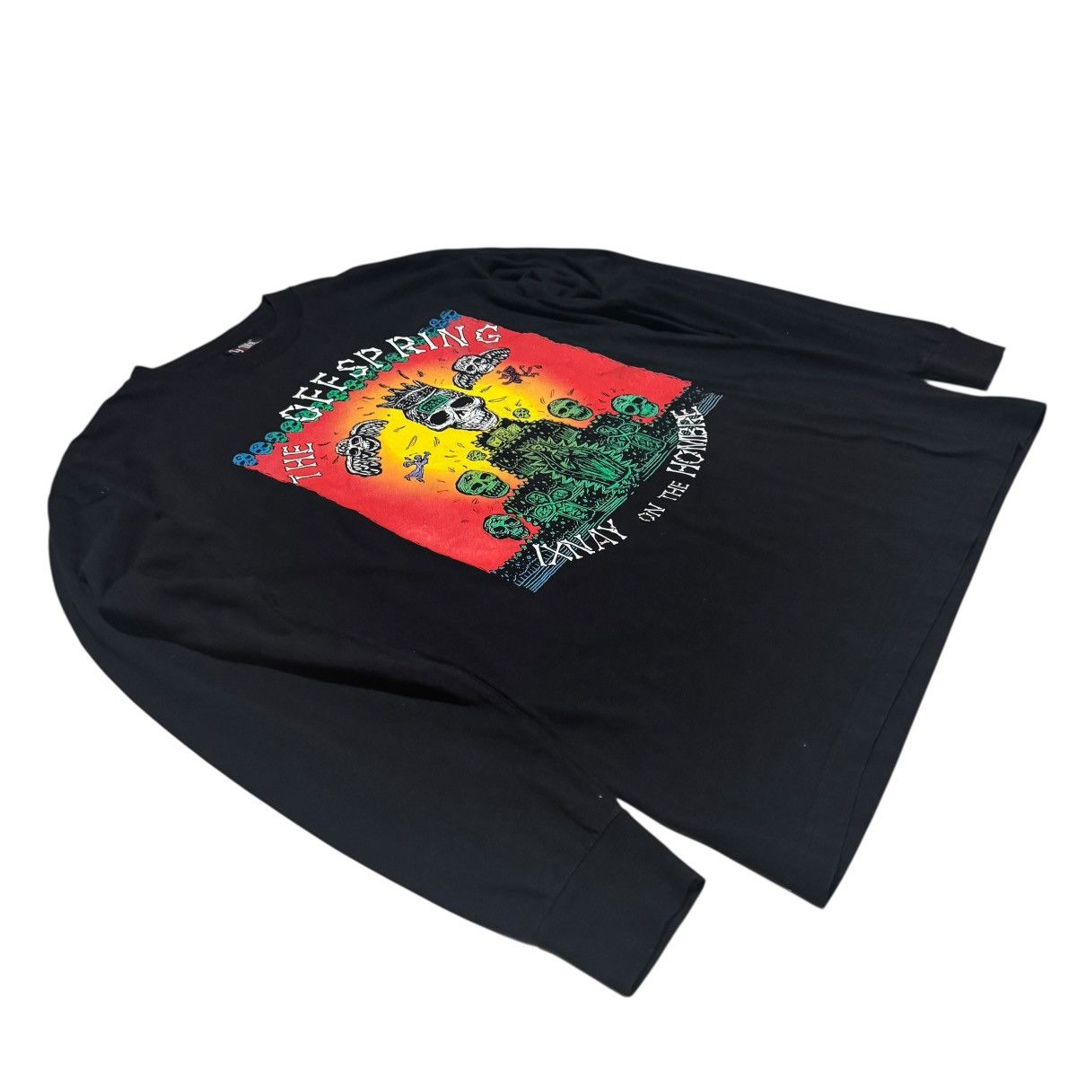 Band Tees × Giant × Vintage 1997 The Offspring Ixnay On The Hombree Band Longsleeves Tee Size US XL / EU 56 / 4 - 2 Thumbnail