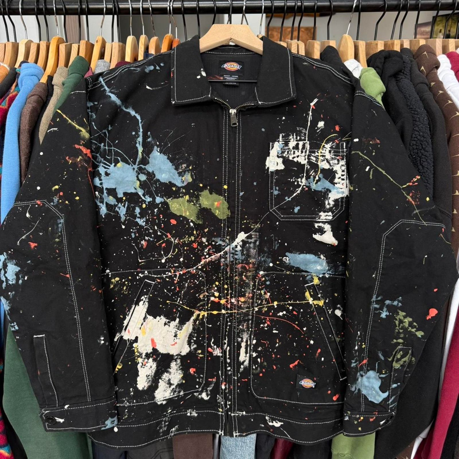 Vintage Dickies 1 of 1 Custom Detroit Style Jacket