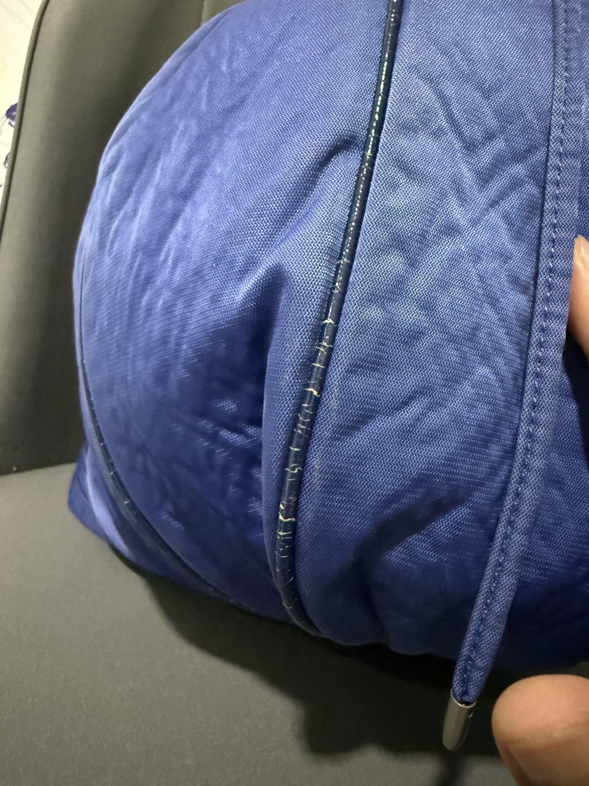 Issey Miyake × Japanese Brand × Vintage RARE Vintage Issey Miyake Japanese Brand Blue Large Backpack Size ONE SIZE - 8 Thumbnail