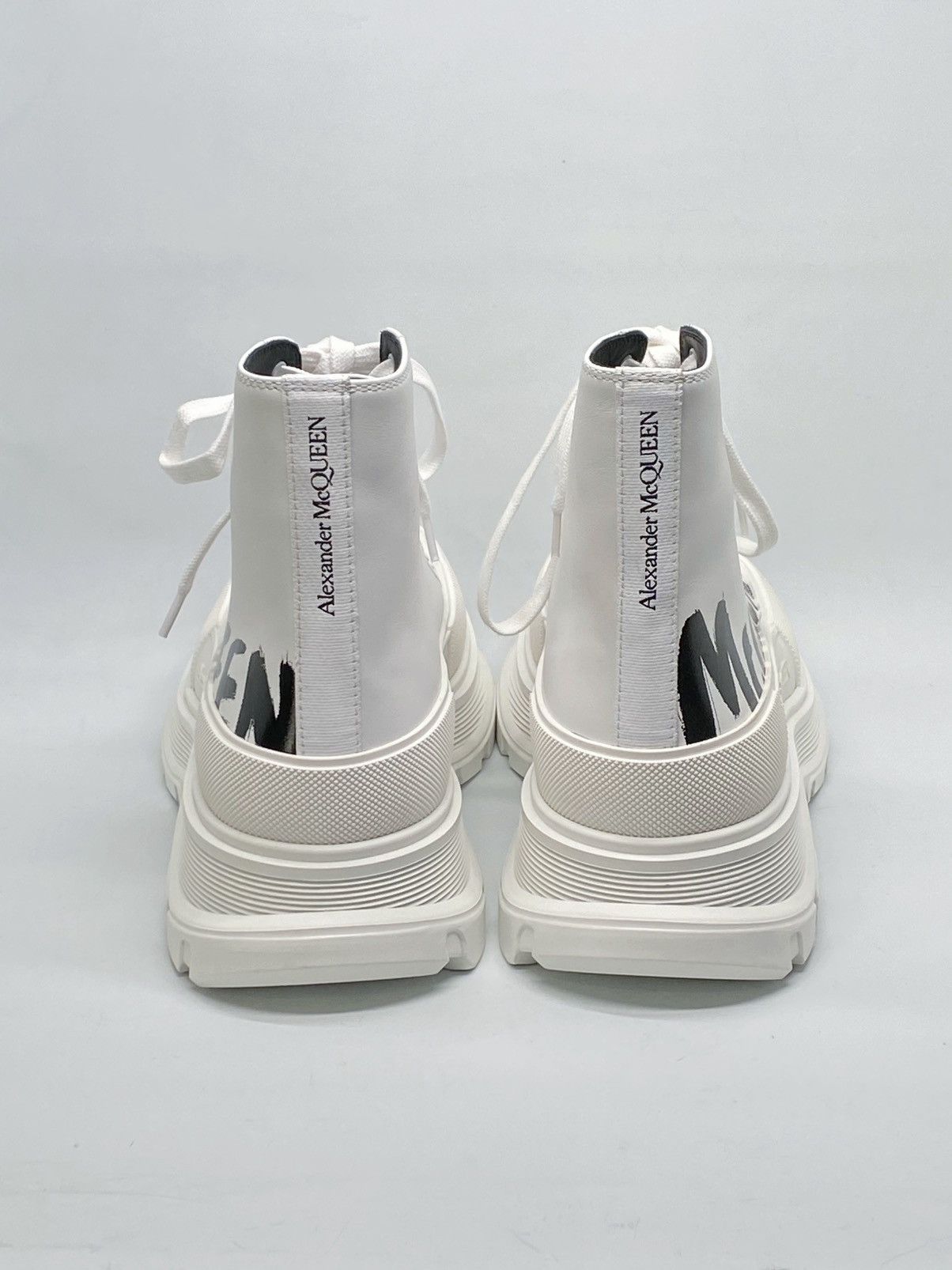 Alexander McQueen Alexander McQueen Platform Leather Booties size 42/us size 9 Size US 9 / EU 42 - 6 Thumbnail