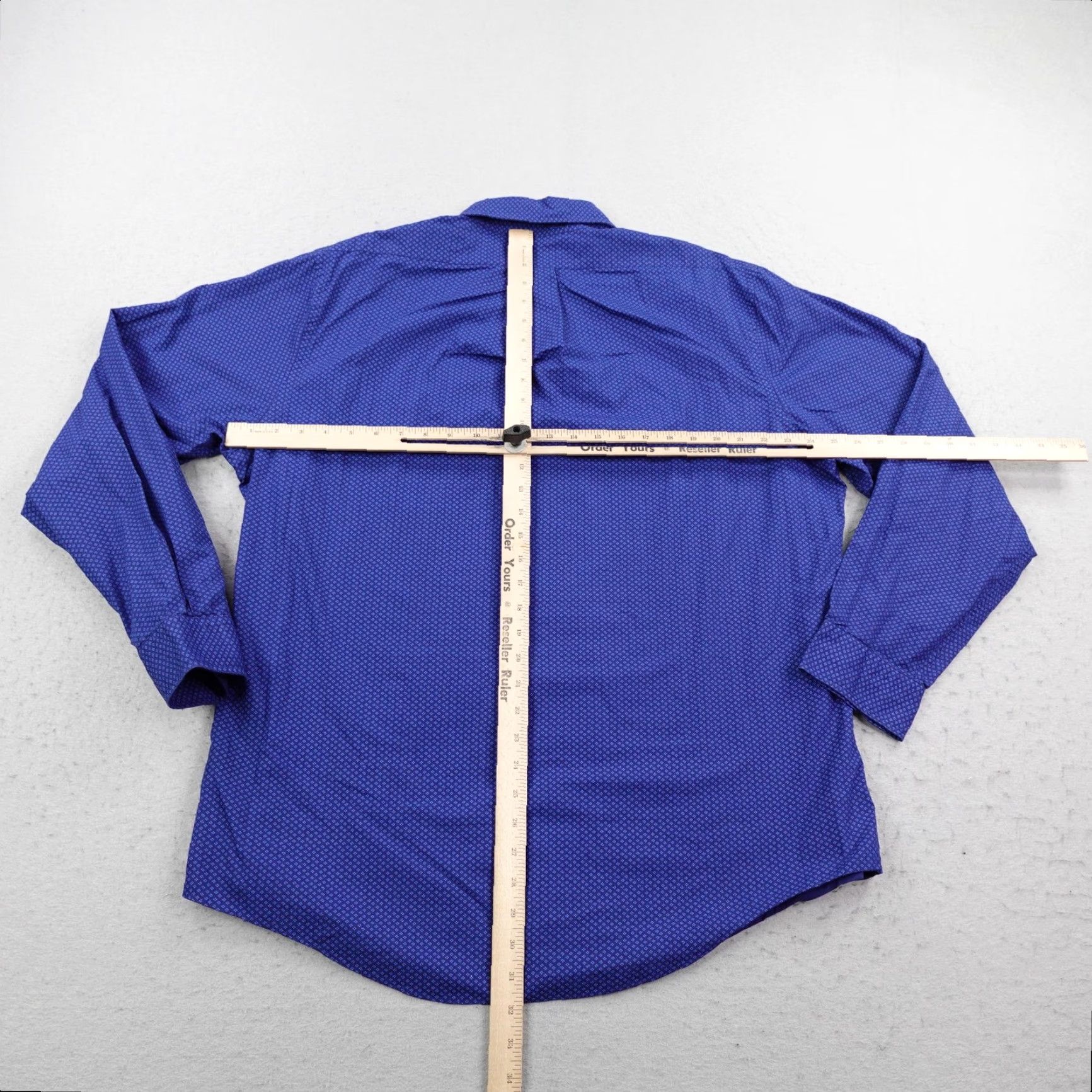Brooks Brothers Brooks Brothers Shirt Mens XL Blue Regent Geometric Button-Down Oxford OCBD Shirt Mens XL Blue Regent Geometric Button Down Oxford OCBD Size US XL / EU 56 / 4 - 5 Thumbnail