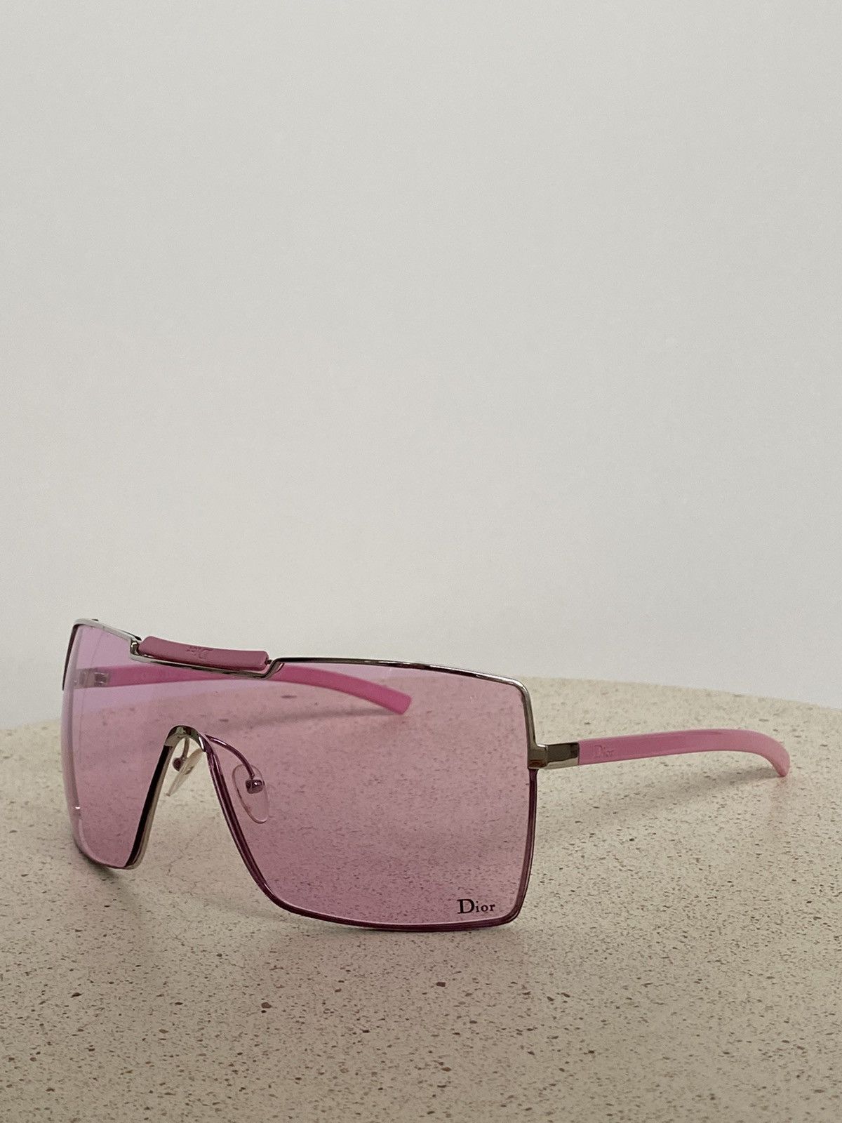 Dior Dior John Galliano Viktim 1 Pink Shield Mask Sunglasses Size ONE SIZE - 2 Thumbnail