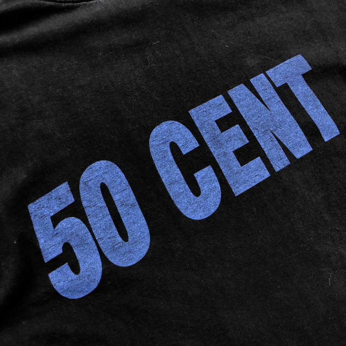 Rap Tees 50 Cent 00’s Printed Rap Tee 2000 Vintage T-Shirt Black Size US S / EU 44-46 / 1 - 7 Thumbnail