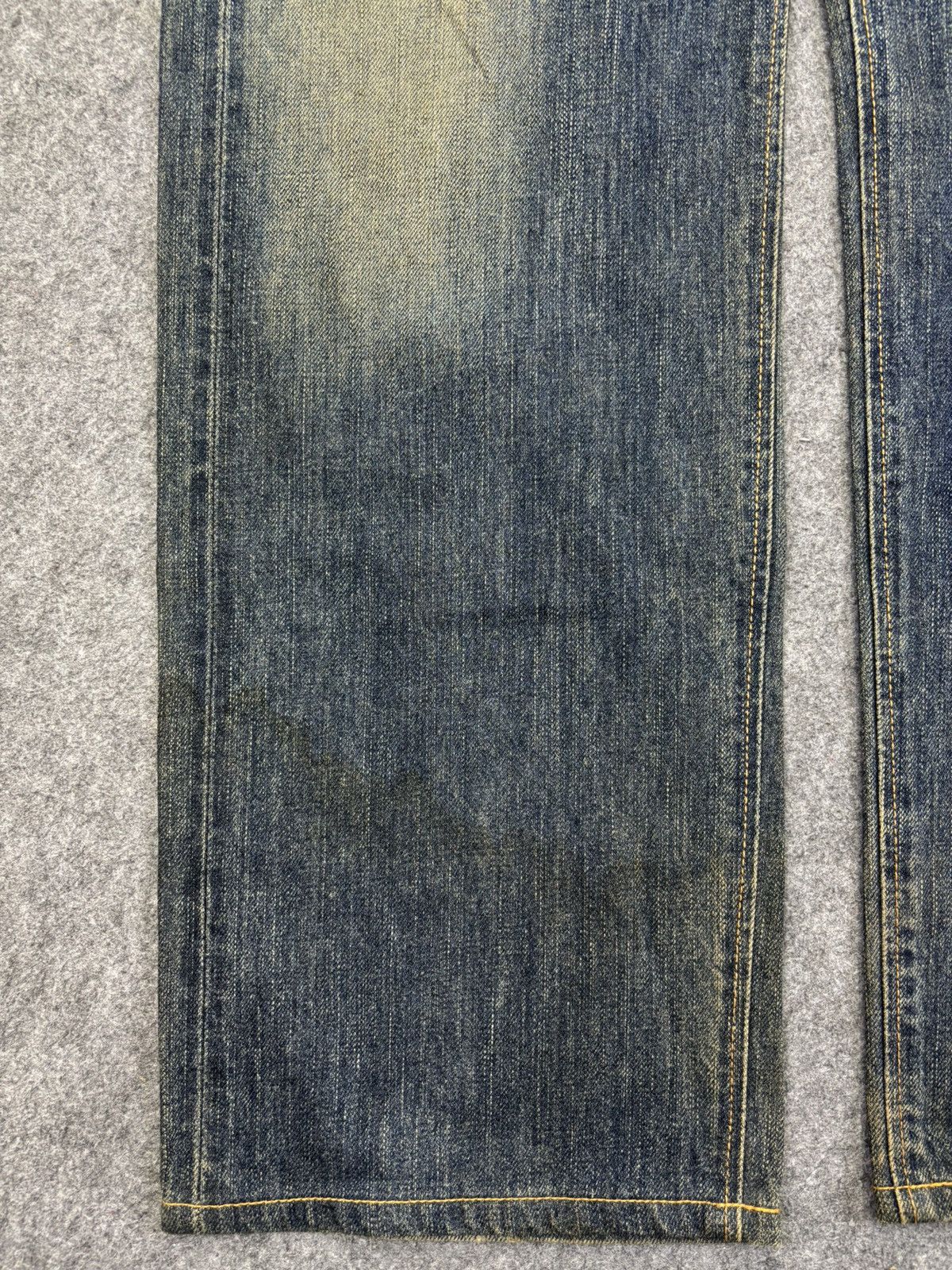 Edwin 💥Wide Selvedge💥Edwin 505z Mudwash DSelvedge Denim F913 Size US 33 - 8 Thumbnail
