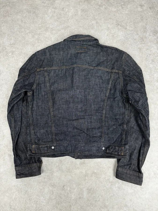 Dolce & Gabbana 2000s Dolce & Gabbana Navy Raw Denim Jacket Size US M / EU 48-50 / 2 - 4 Thumbnail