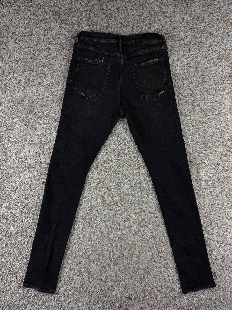 Purple Brand PURPLE BRAND Over Spray Skinny Jeans 'Black' Size US 31 - 15 Thumbnail