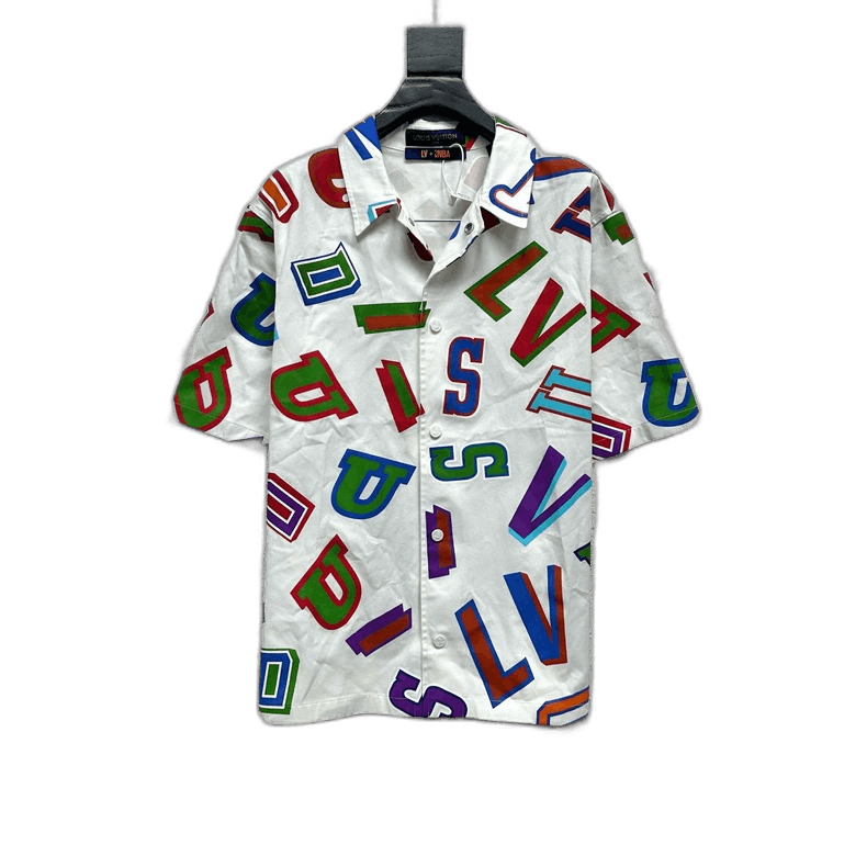 Louis Vuitton Louis Vuitton LV x NBA Short Sleeve Shirt - dmc Size M / US 6-8 / IT 42-44 - 1 Thumbnail