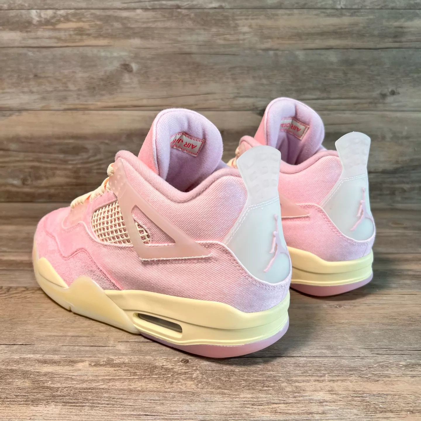 Nike Air Jordan 4 Denim Pink Iced Carmine 45.5 99 New Size US 12.5 / EU 45-46 - 4 Thumbnail