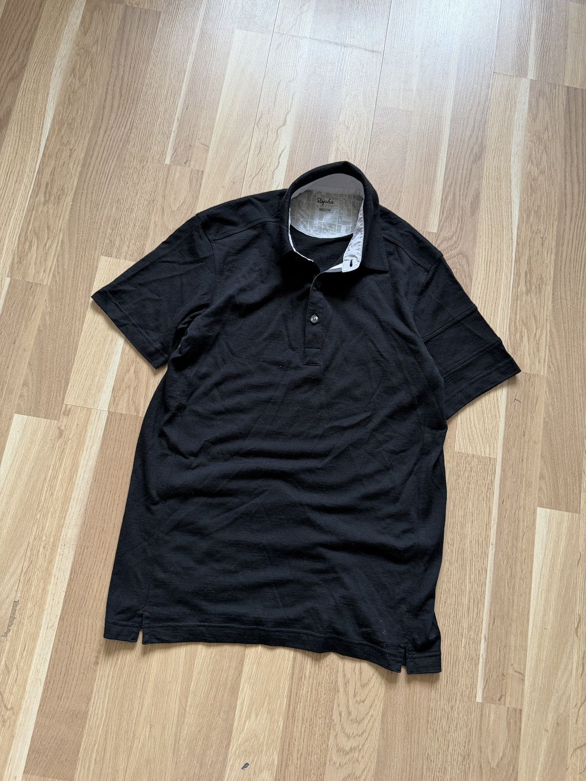 Rapha Rapha merino wool polo t shirt velo cycling Size US L / EU 52-54 / 3 - 2 Thumbnail