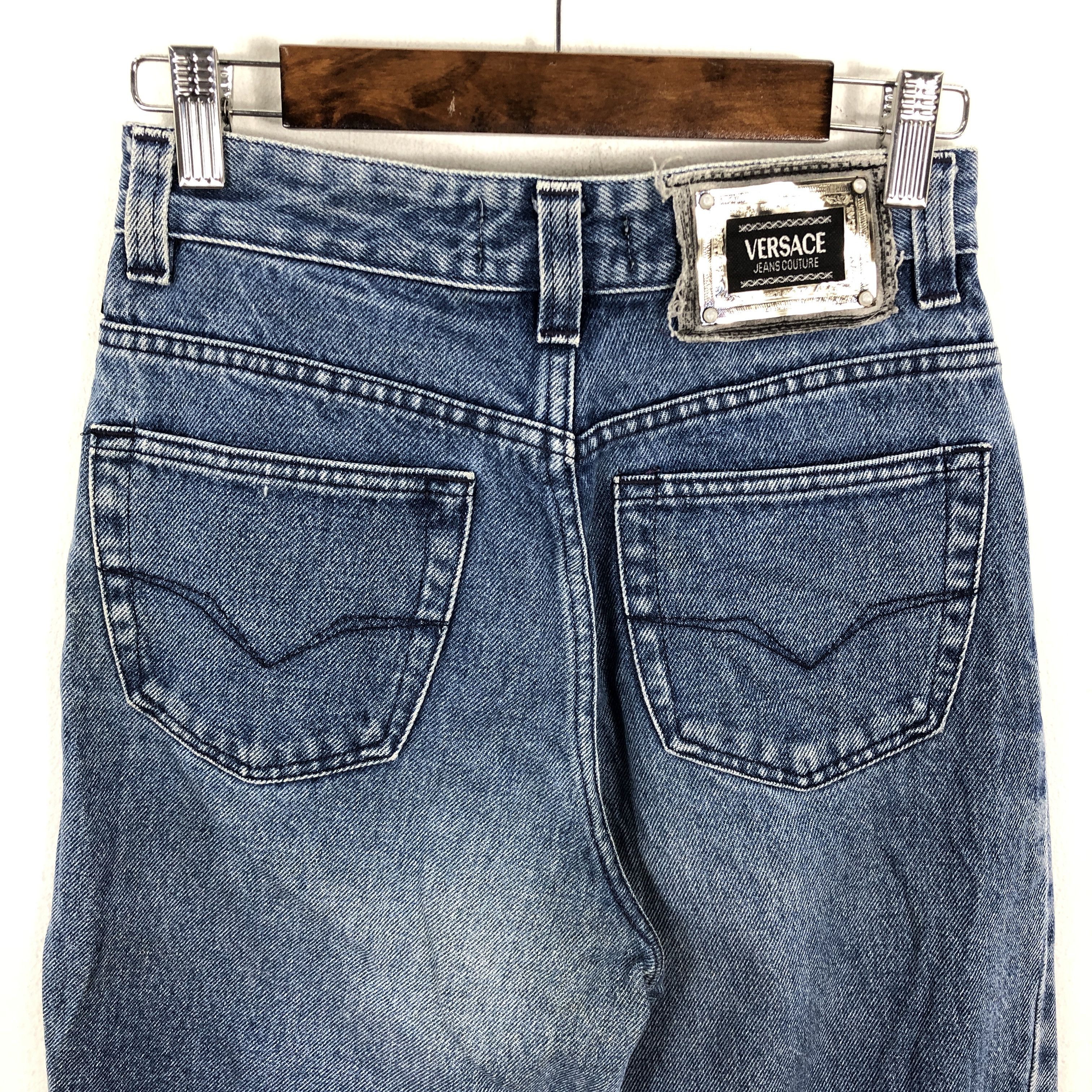 Versace × Vintage Versace Taperred Jeans 26 x 27 L1306W Size 26" / US 2 / IT 38 - 4 Thumbnail