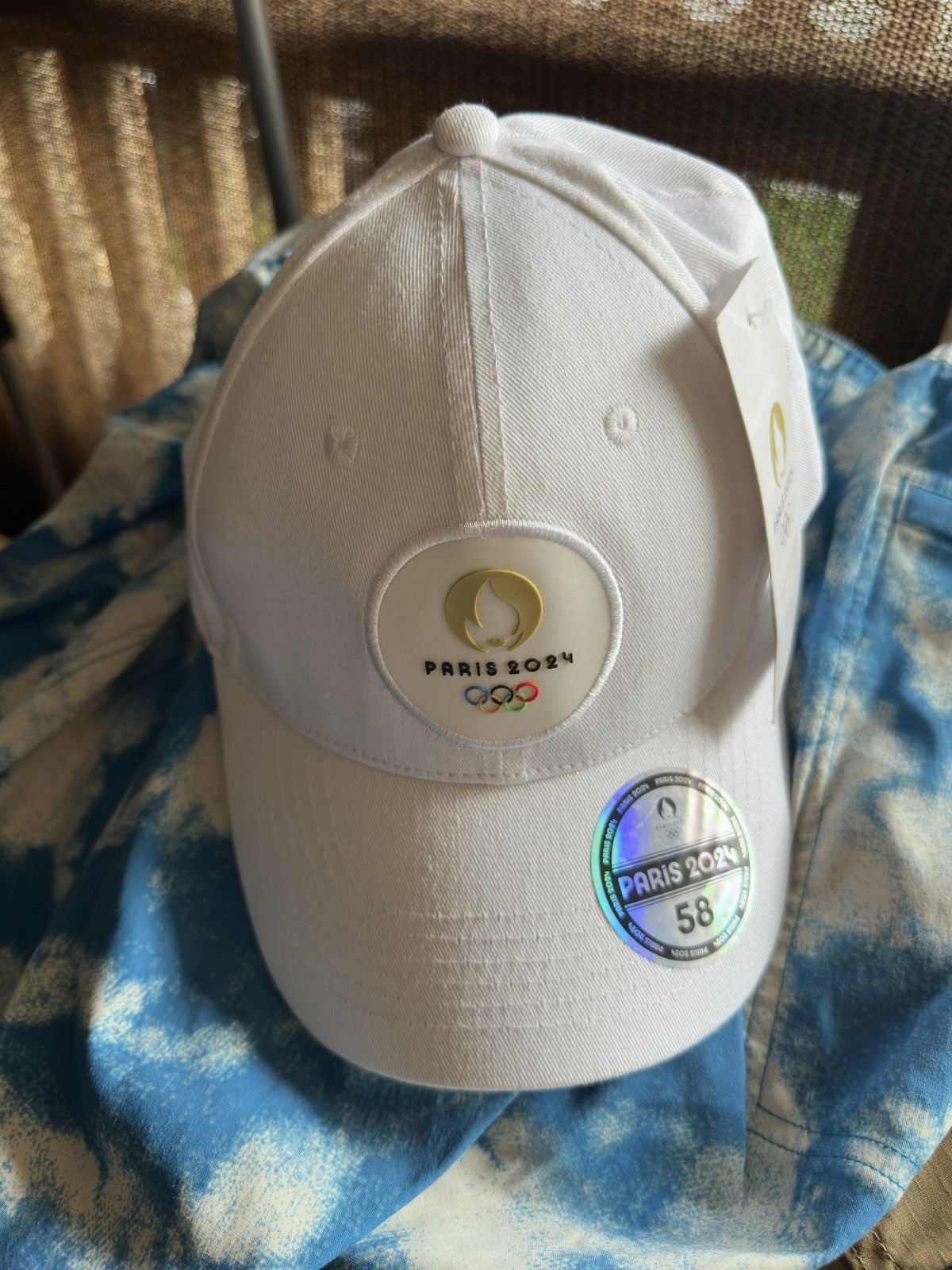 Eleven Paris Paris 2024 Olympics Hat Cap Strapback Gold Flame Logo New Size ONE SIZE - 1 Thumbnail