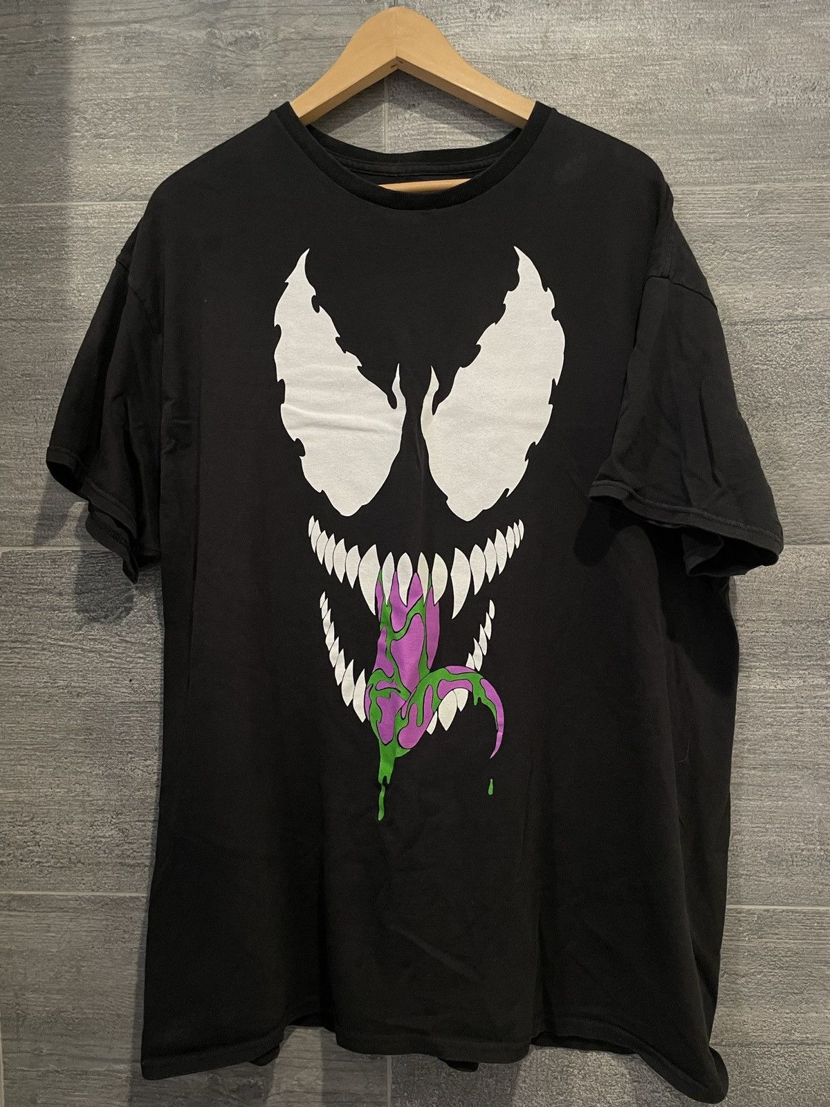Marvel Comics Marvel Comics Venom Tongue T-Shirt Mens 2X Size US XXL / EU 58 / 5 - 1 Thumbnail