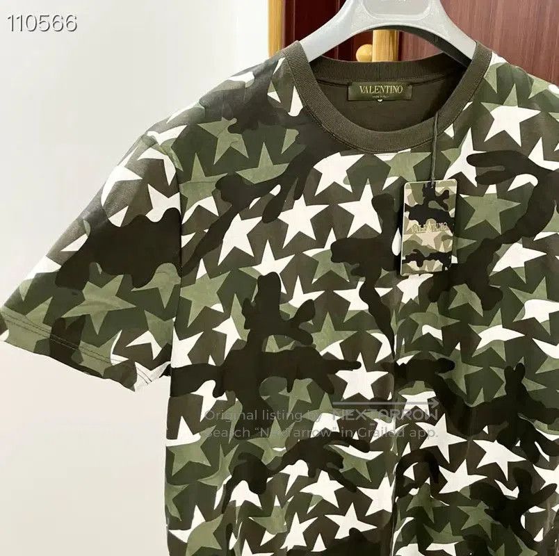 Valentino Valentino Multicolor Cotton Men's T-Shirt . Size US S / EU 44-46 / 1 - 2 Thumbnail