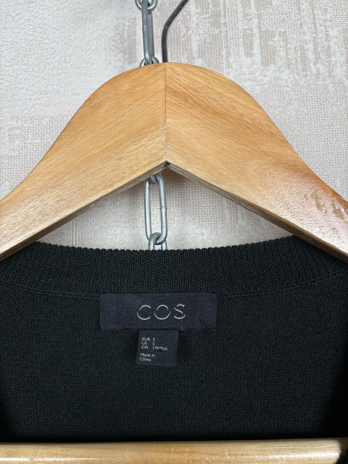 Cos COS Merino Wool Cardigan Sweater Jumper V-neck Size US S / EU 44-46 / 1 - 6 Thumbnail