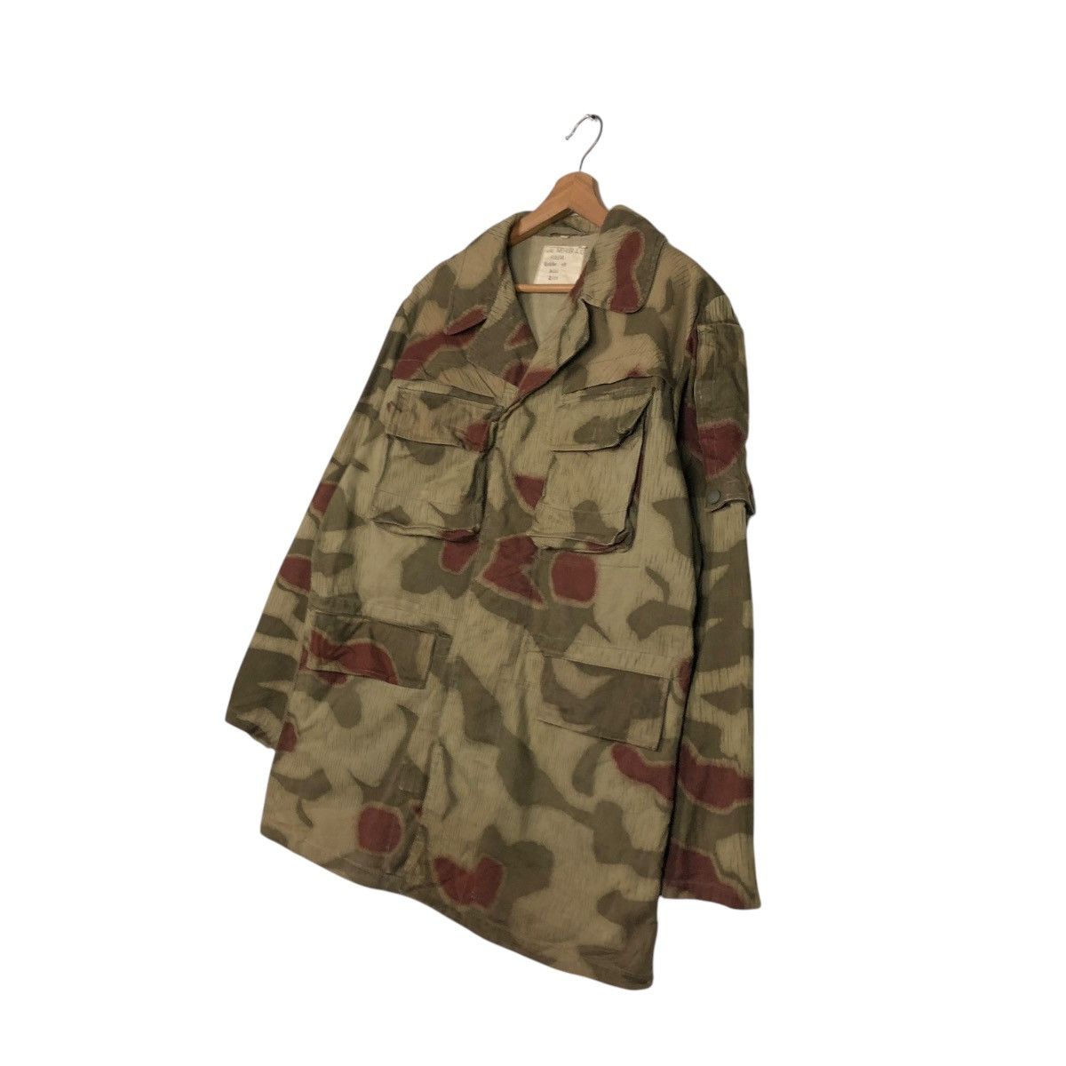 Vintage 🔥VTG 60’s GERMANY BGS SUMPFMUSTER CAMOUFLAGE PATTERN JACKET Size US M / EU 48-50 / 2 - 4 Thumbnail