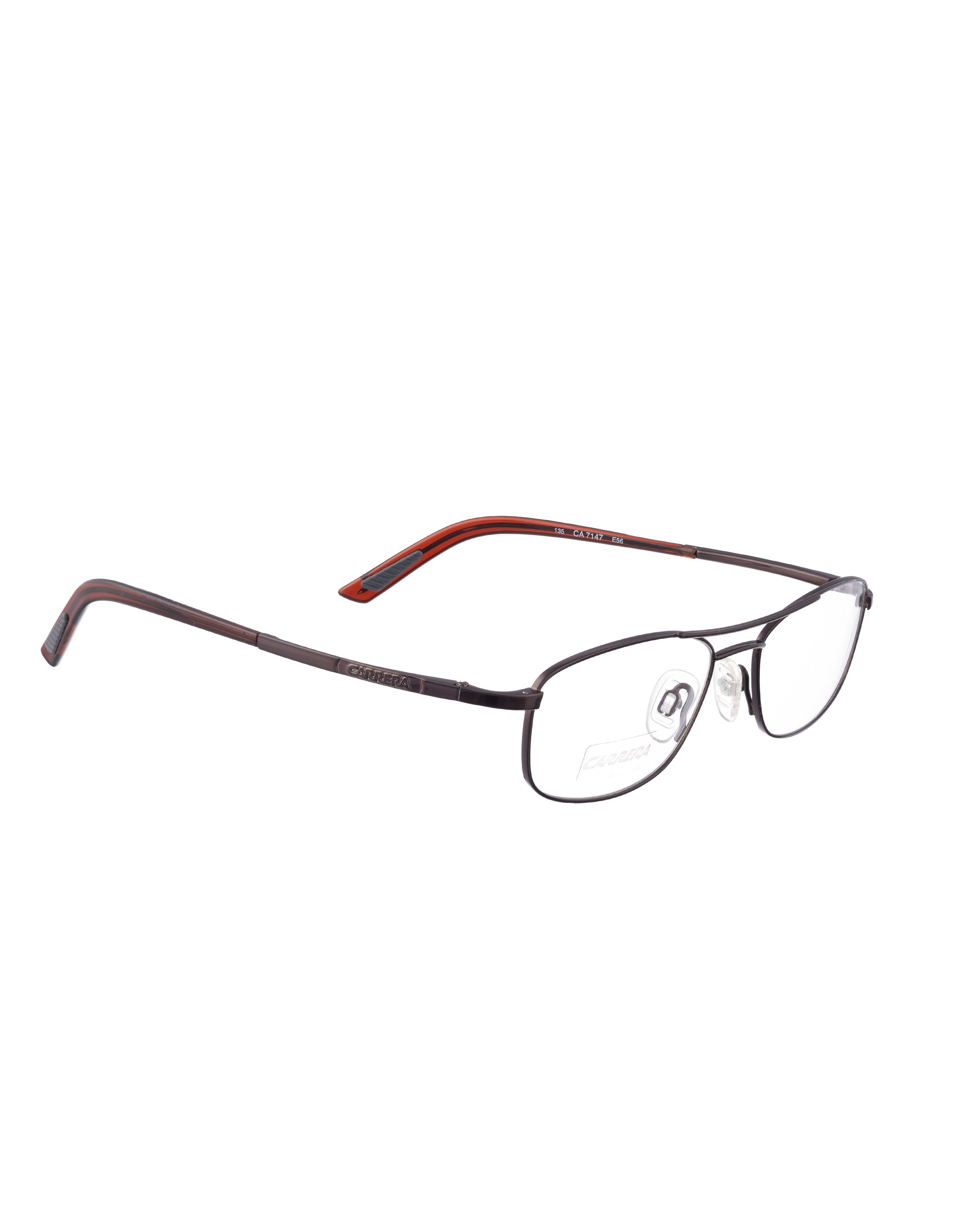 Carrera Carrera 00s Aviator Wire Dark Brown Silver Glasses Size ONE SIZE - 2 Thumbnail