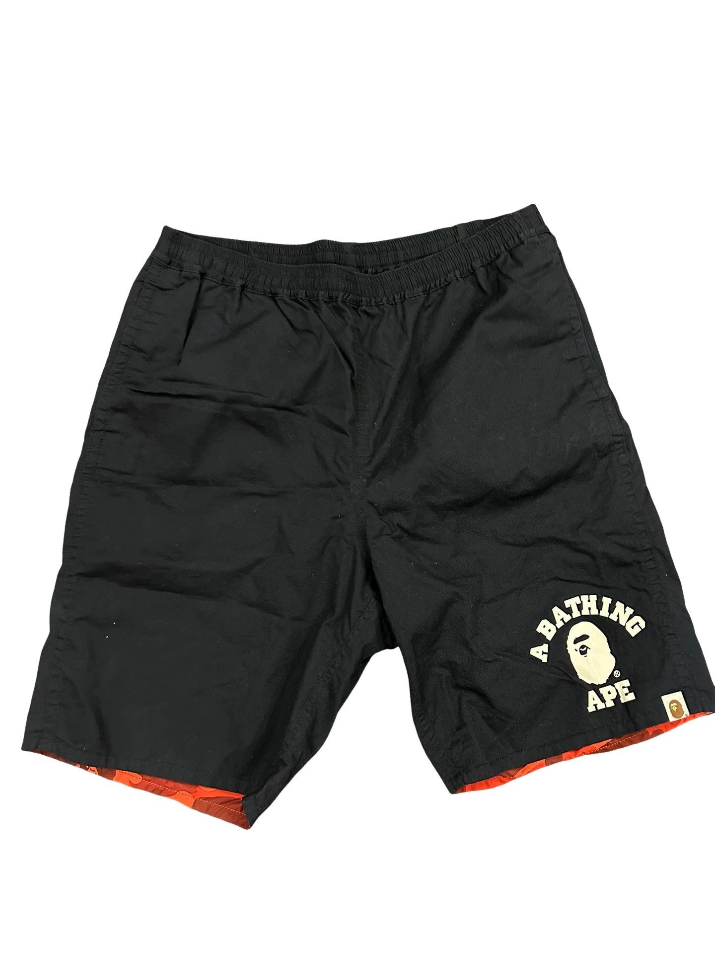Bape BAPE Red Camo Reversible Shorts Size XL Size US 36 / EU 52 - 1 Thumbnail