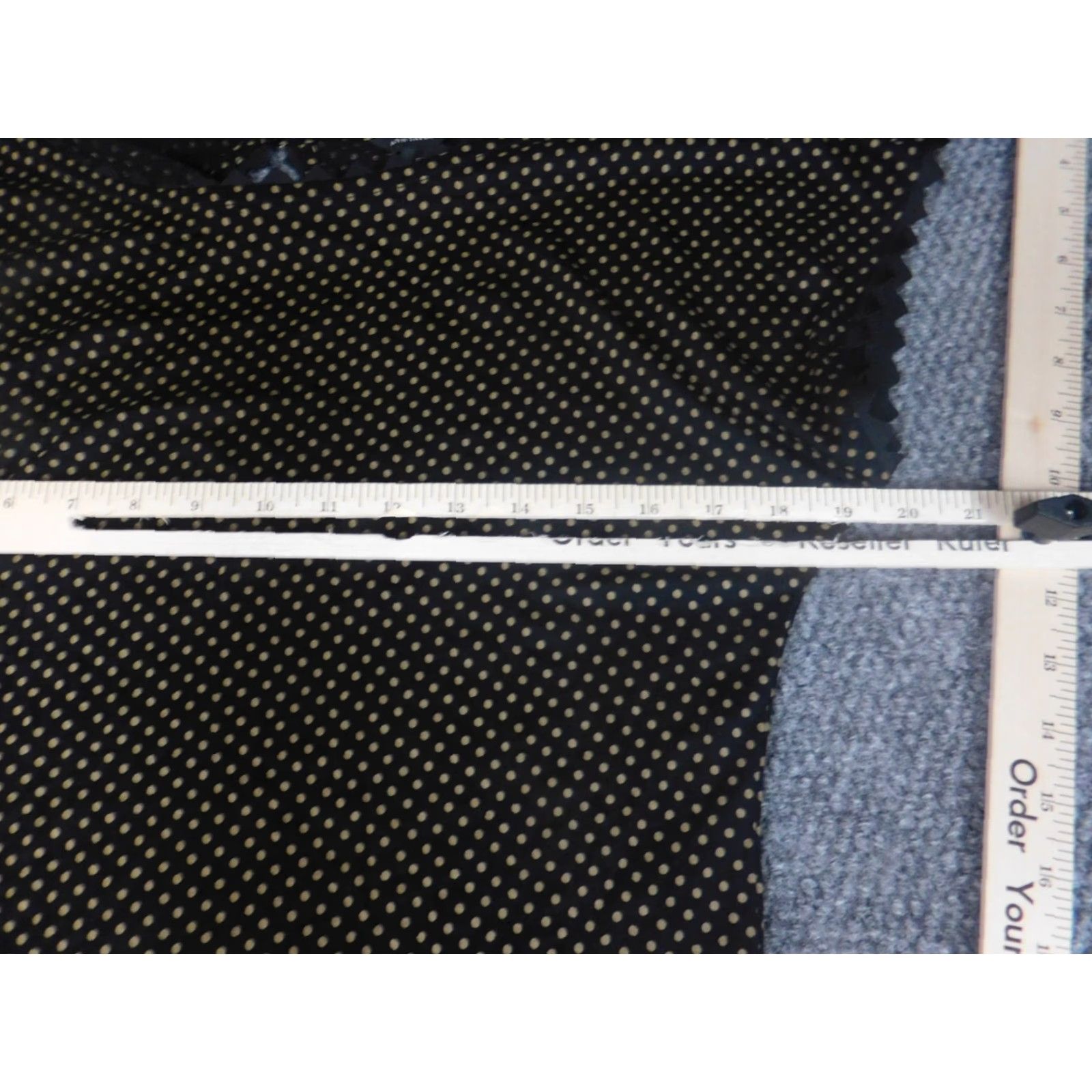 Ann Taylor Ann Taylor Womens Blouse S Black Polka Dot Round Neck Pullover Casual Shirt Shirt Womens Size S / US 4 / IT 40 - 5 Thumbnail