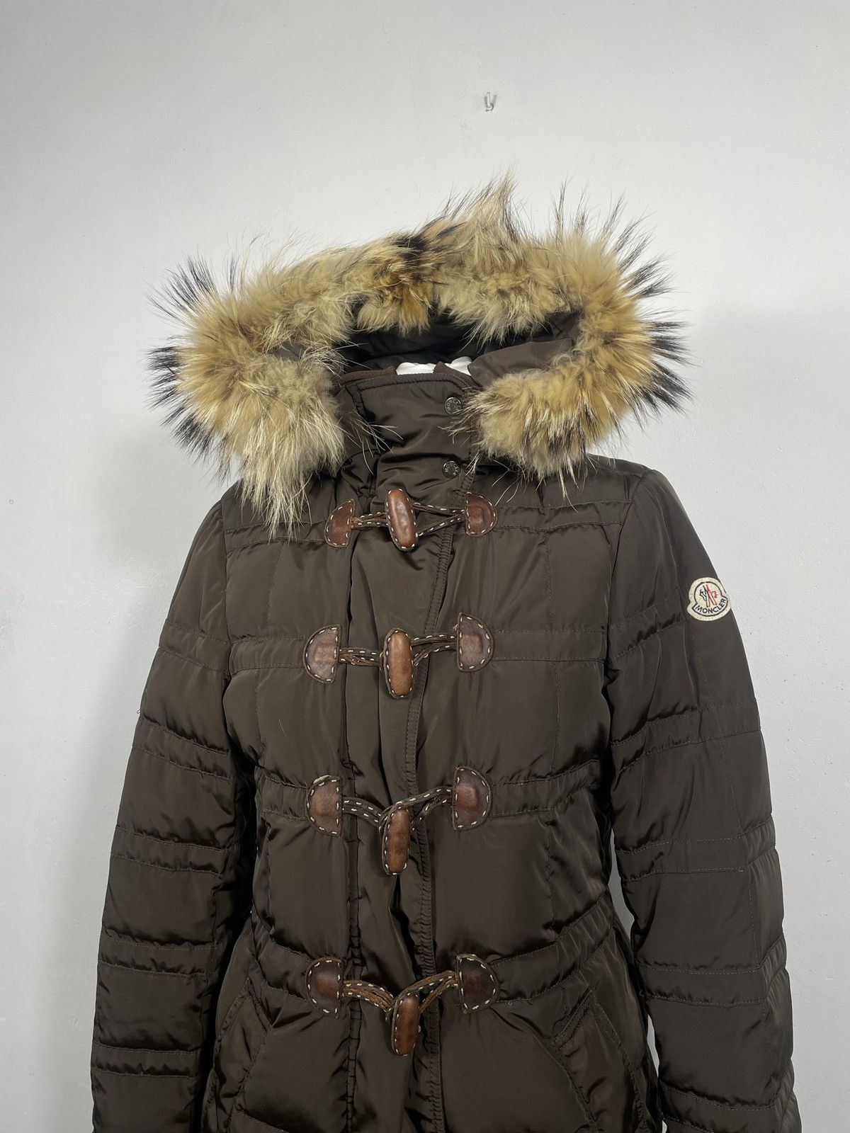 Designer × Moncler Moncler Brown Puffer Hoodie Down Jakcet Coat Luxury Designer Size M / US 6-8 / IT 42-44 - 4 Thumbnail