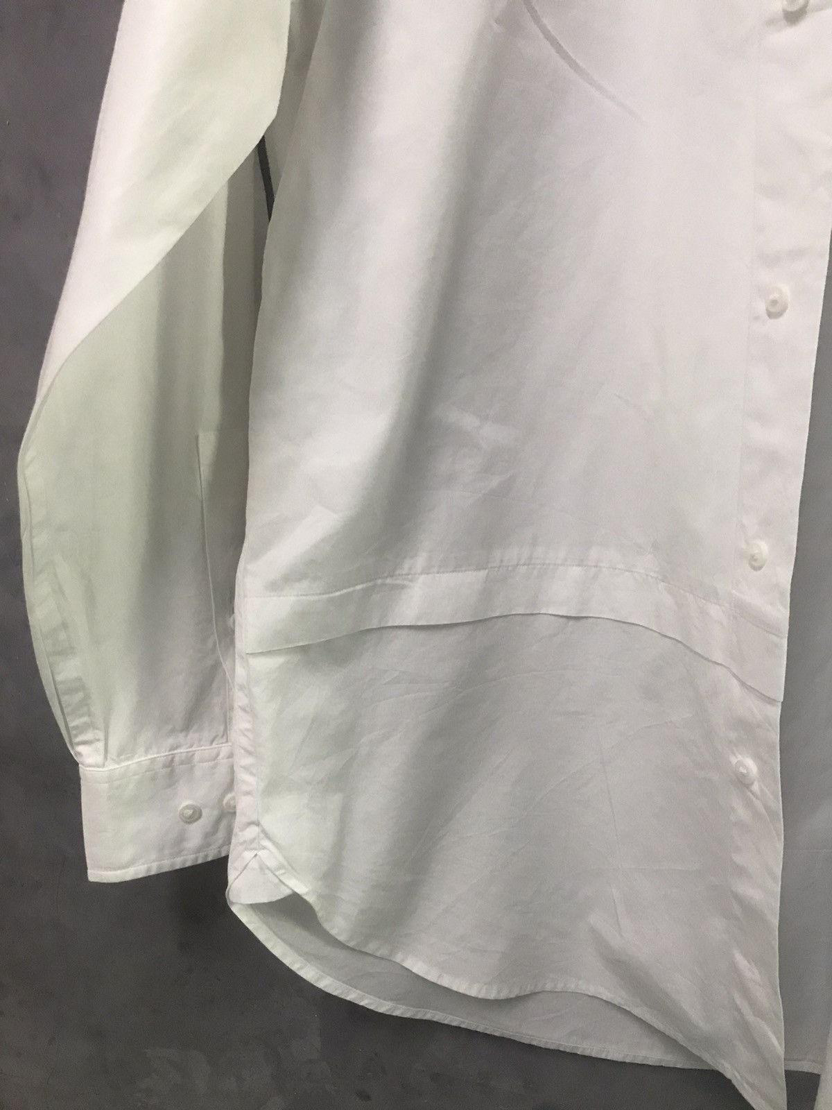 Jill Sander x Uniqlo Wide Shirt Plain White L
