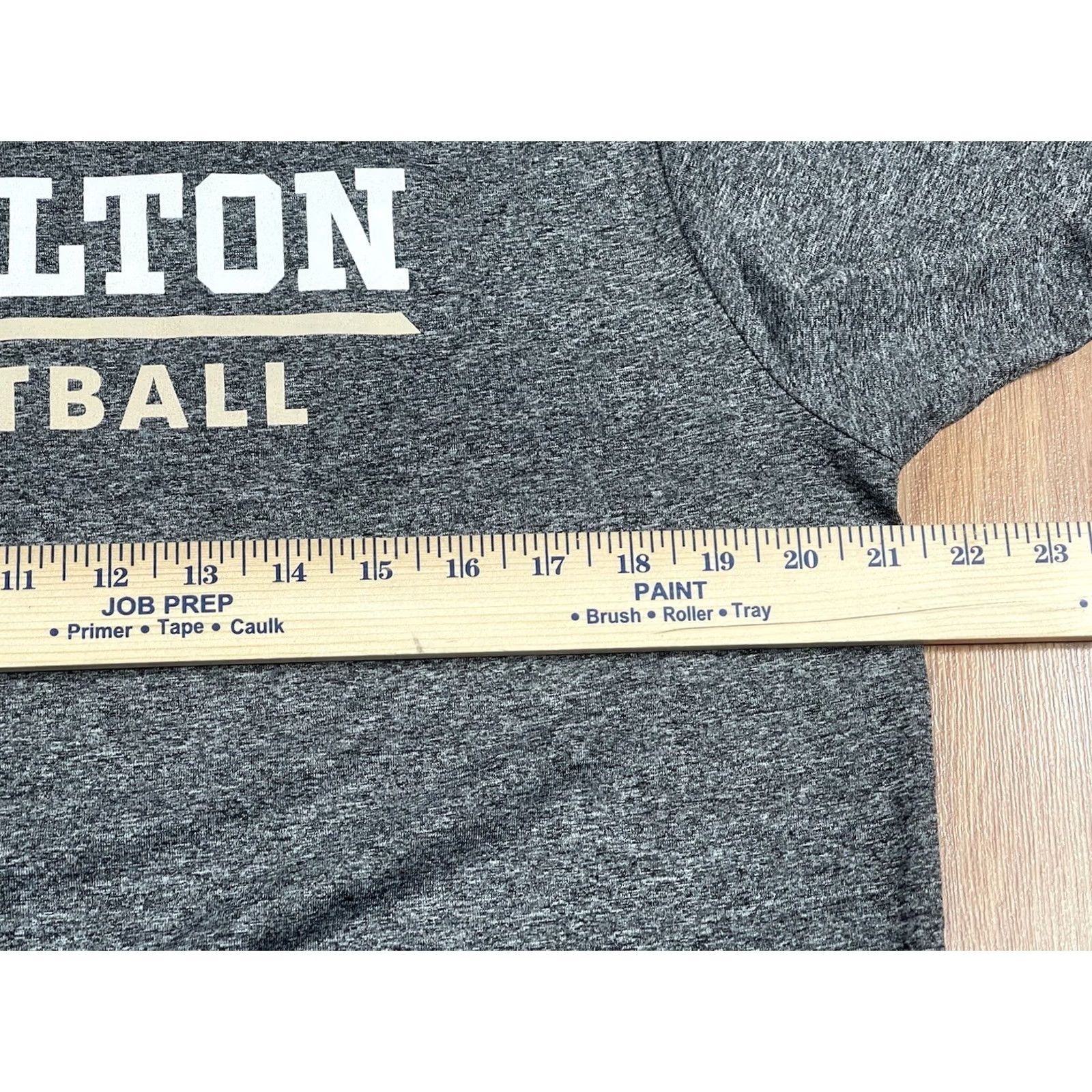Vintage Paragon Hamilton Basketball Crew Neck T-shirt Mens Size L 100% Polyester Gray Size US L / EU 52-54 / 3 - 6 Thumbnail