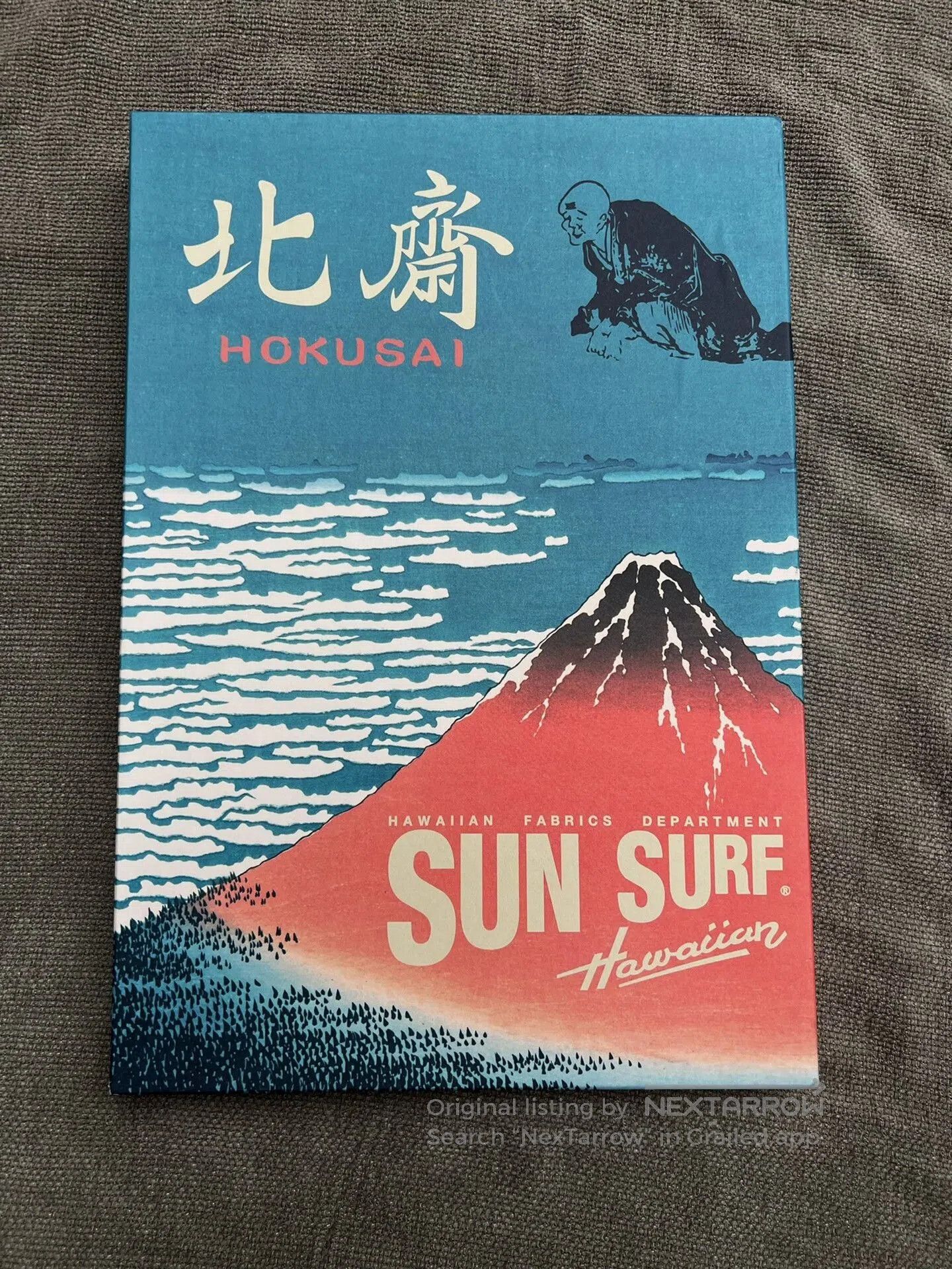 Sun Surf Hokusai Inspired Hawaiian Shirt by Sun Surf. Size US L / EU 52-54 / 3 - 6 Thumbnail