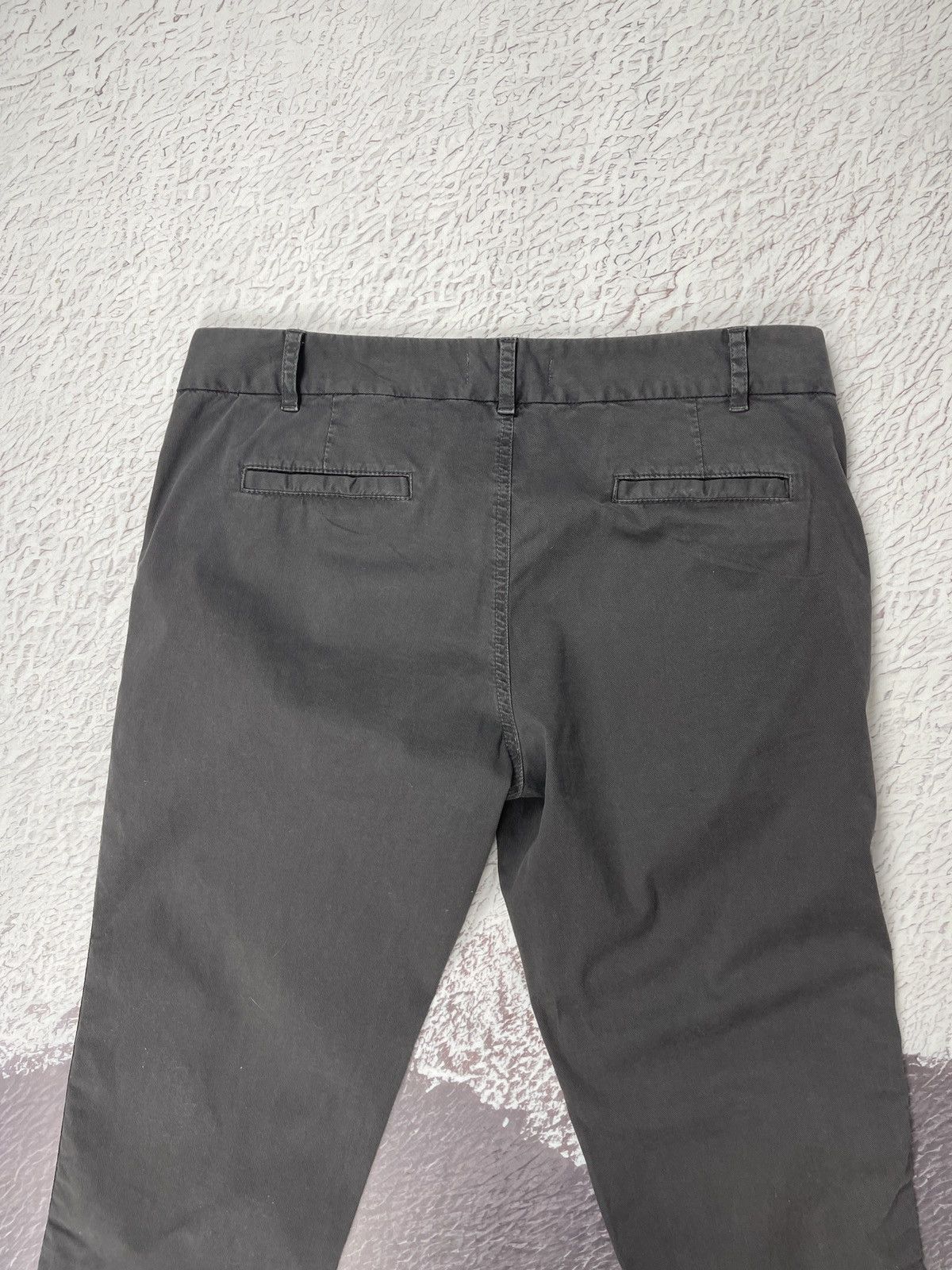 Nili Lotan Nili Lotan Pants Grey Drop Crotch Baggy Trousers Side Stripe Size 30" / US 8 / IT 44 - 17 Thumbnail