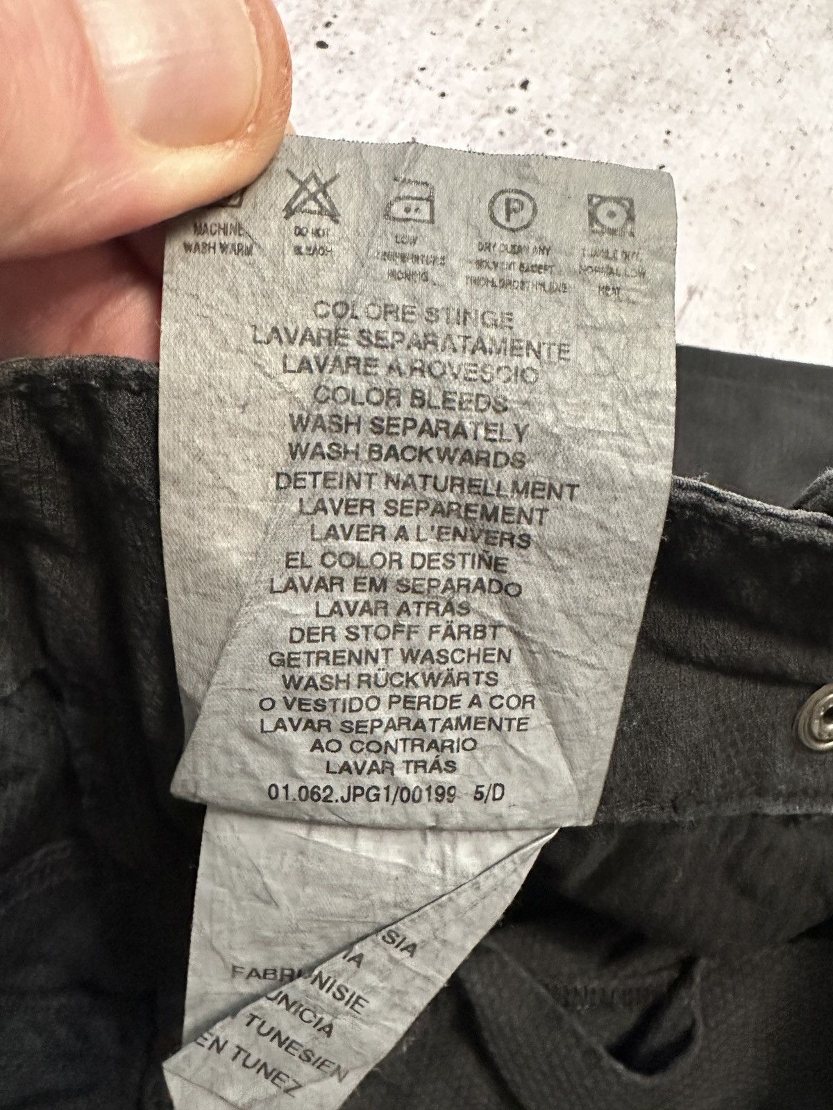 Jean Paul Gaultier Vintage Jean Paul Gaultier Black Trousers Pants JPG Archive Size US 33 - 10 Thumbnail