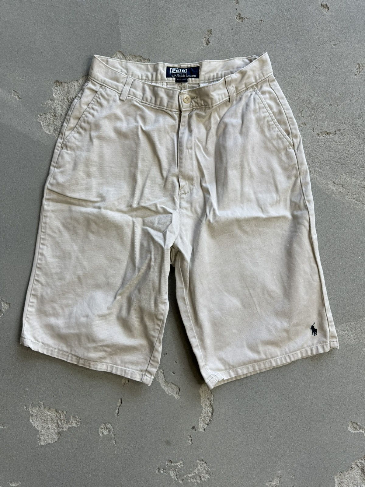 Polo Ralph Lauren × Vintage Vintage 90s Polo Ralph Lauren Shorts Embroidered Logo Size US 28 / EU 44 - 1 Thumbnail