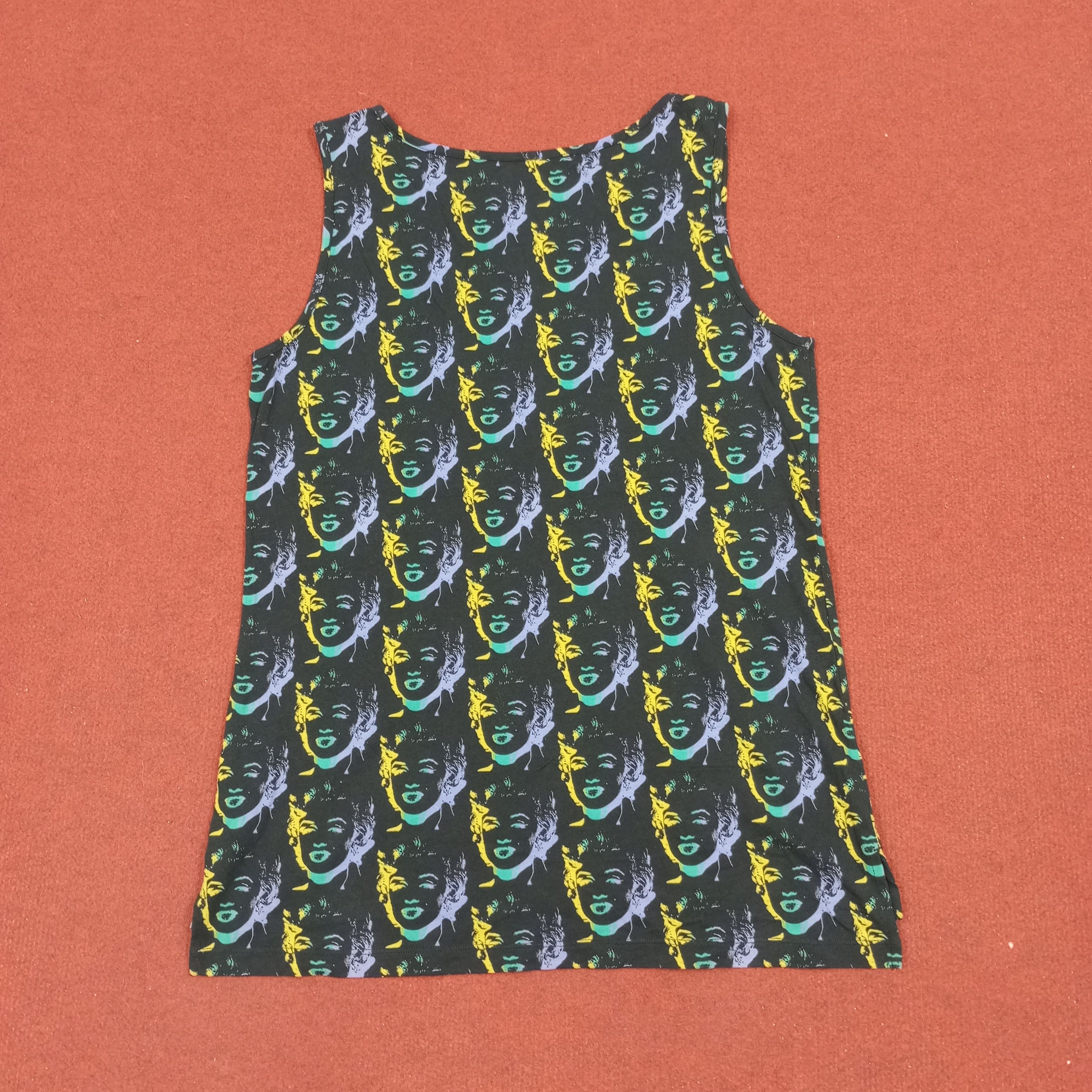Andy Warhol × Japanese Brand × Uniqlo Andy Warhol X Uniqlo Japanese Brand Sleeveless Tshirt Size US S / EU 44-46 / 1 - 3 Thumbnail