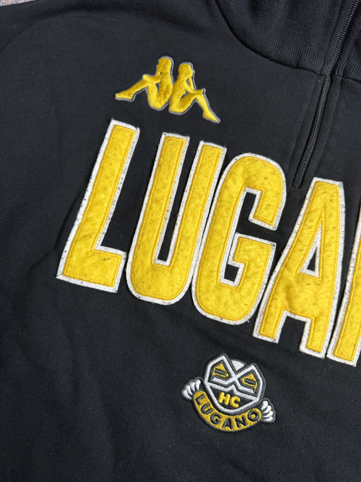 Kappa HC LUGANO ICE HOCKEY CLUB TRACK TOP JACKET KAPPA BLACK Size US XXL / EU 58 / 5 - 3 Thumbnail