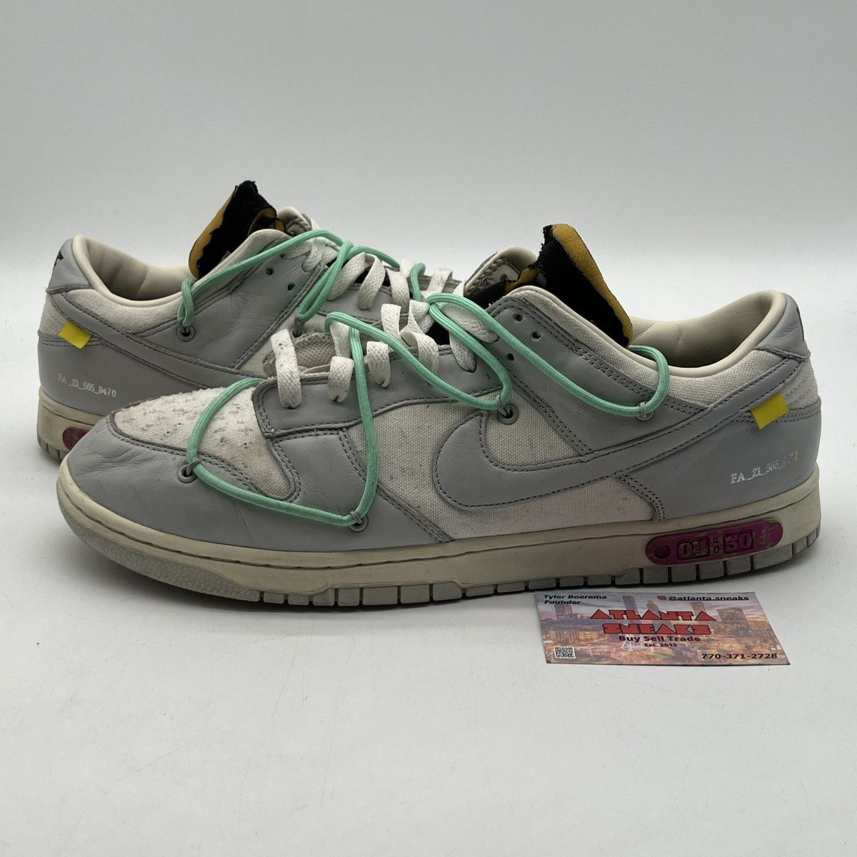 Nike Off-White x Nike dunk low lot 04 of 50 | Grailed OFF-WHITE ×