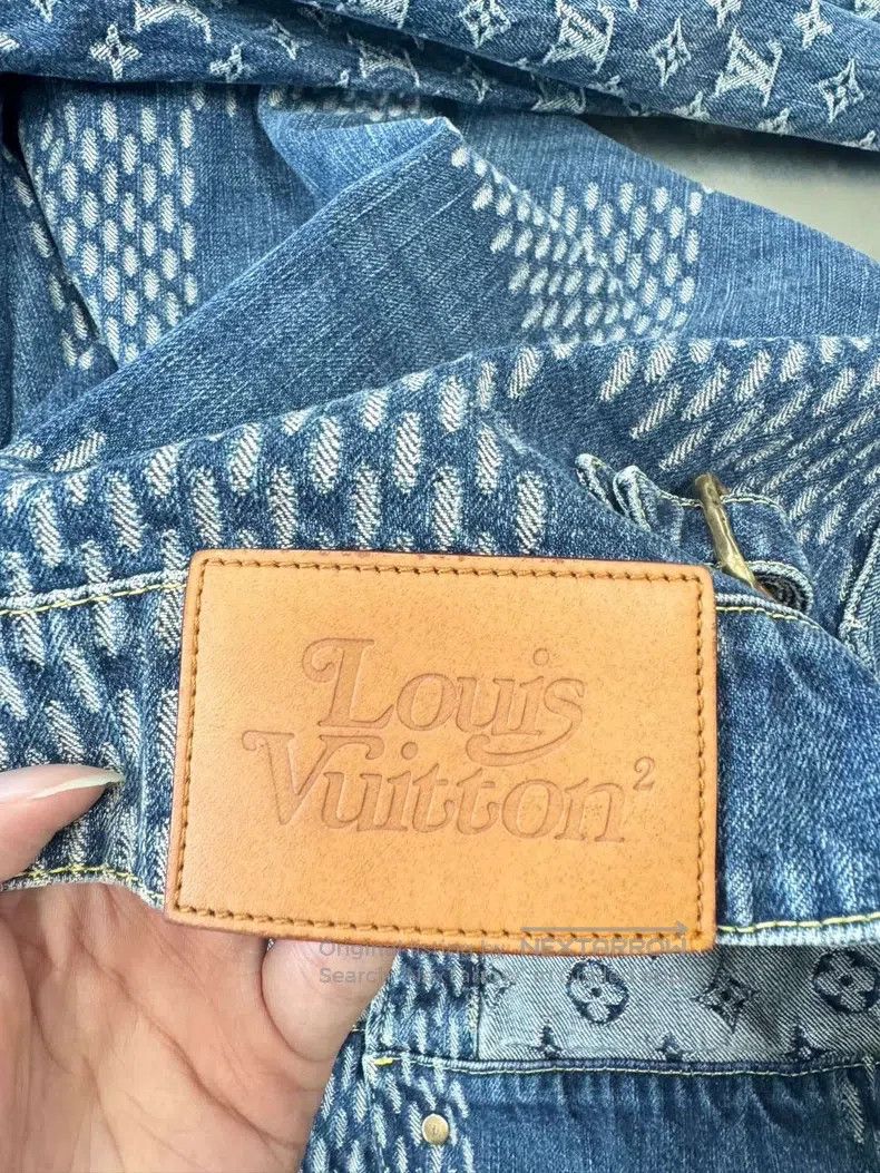 Louis Vuitton Louis Vuitton Nigo blue patchwork floral logo denim jacket Size US M / EU 48-50 / 2 - 6 Thumbnail