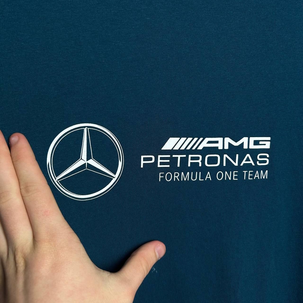Puma Mens Puma Mercedes Benz Petronas racing streetwear tee Size US M / EU 48-50 / 2 - 3 Thumbnail