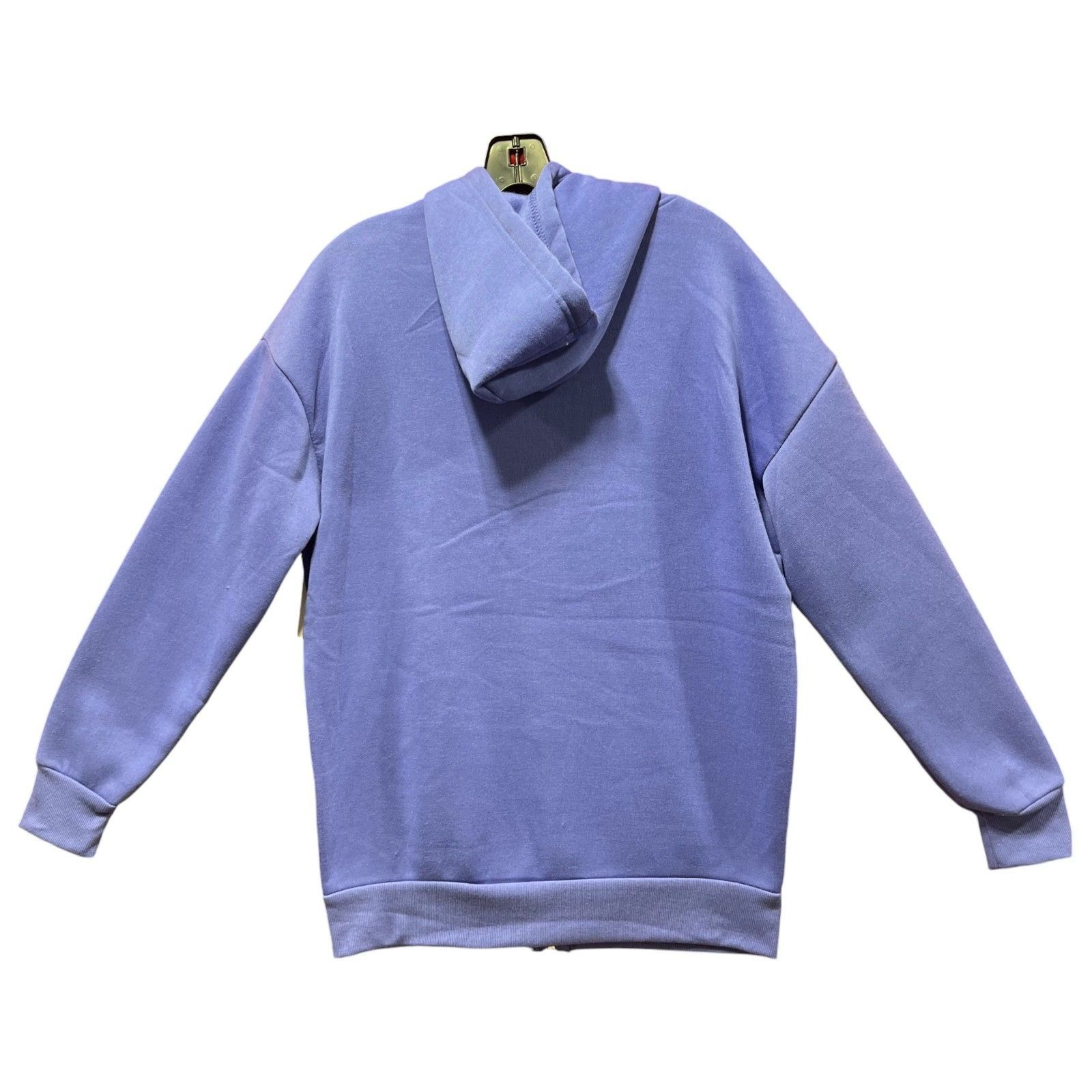 rue21 Rue 21 - Men's Long Sleeve Hooded Sweatshirt - Purple - Smal Size US S / EU 44-46 / 1 - 2 Thumbnail