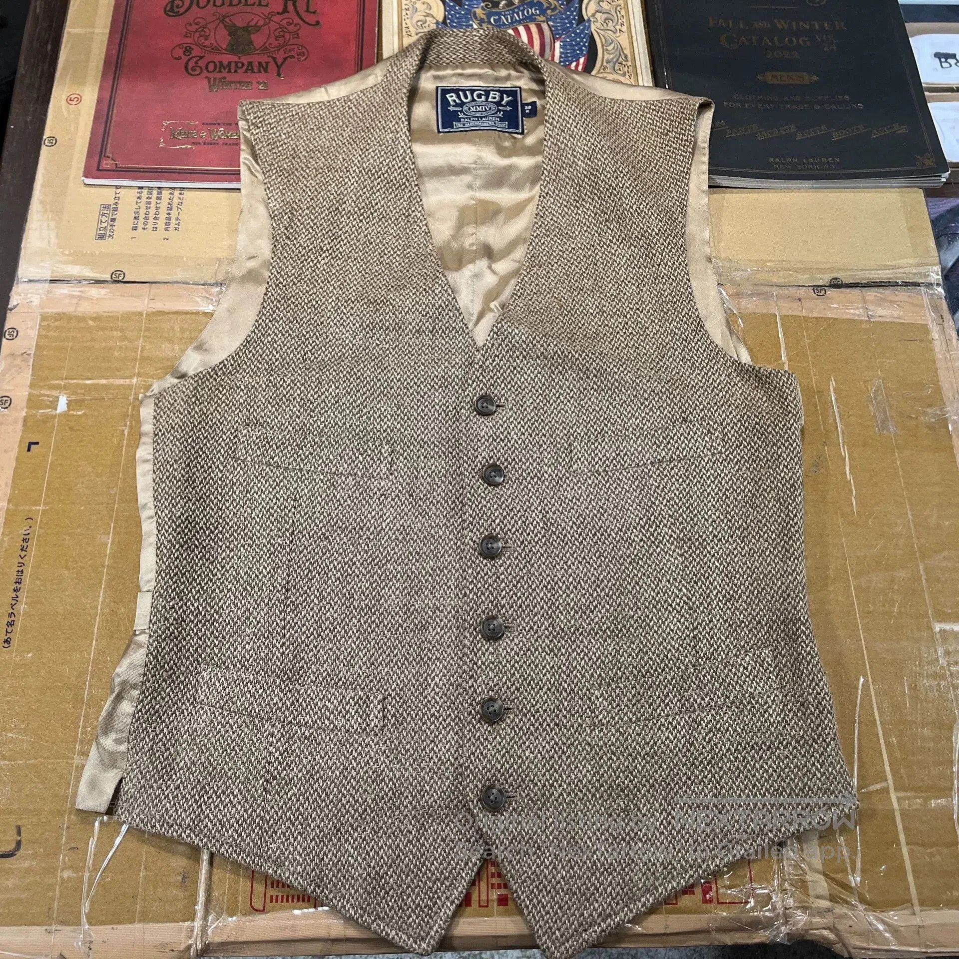 RRL Ralph Lauren vintage rl linen vest by ralph lauren. Size US M / EU 48-50 / 2 - 1 Thumbnail