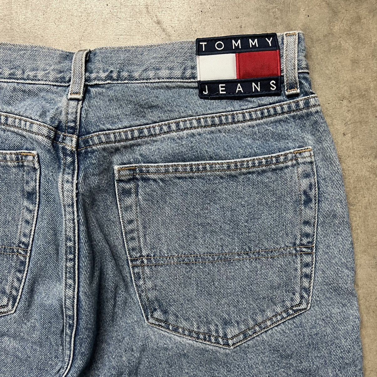 Tommy Hilfiger × Vintage Vintage 2000’s Tommy Hilfiger BAGGY Wide-Leg Denim Jeans Size US 34 / EU 50 - 2 Thumbnail