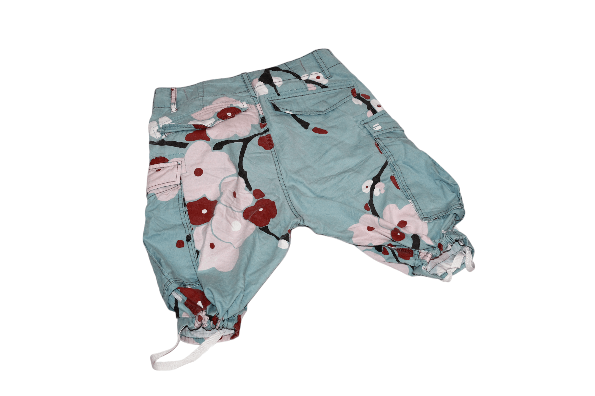 G-Star × Pharrell G-star Raw Rovic Loose 1/2 Floral Cargo Shorts Size US 28 / EU 44 - 9 Thumbnail