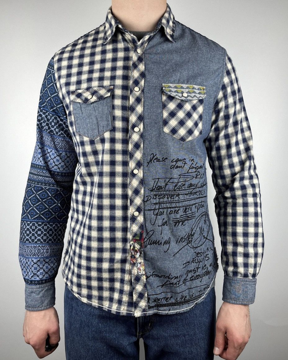 Desigual Desigual Western shirt long sleeves Multicolor size S Size US S / EU 44-46 / 1 - 12 Thumbnail