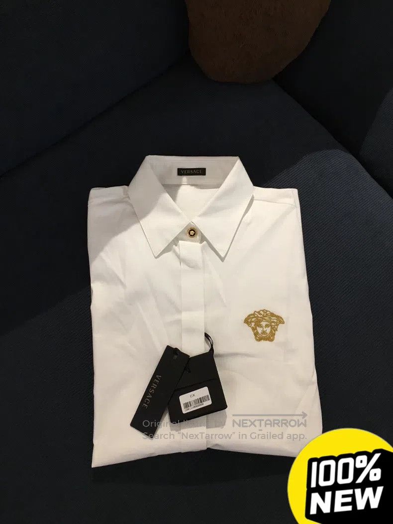 Versace Versace White shirt Size US XS / EU 42 / 0 - 1 Thumbnail