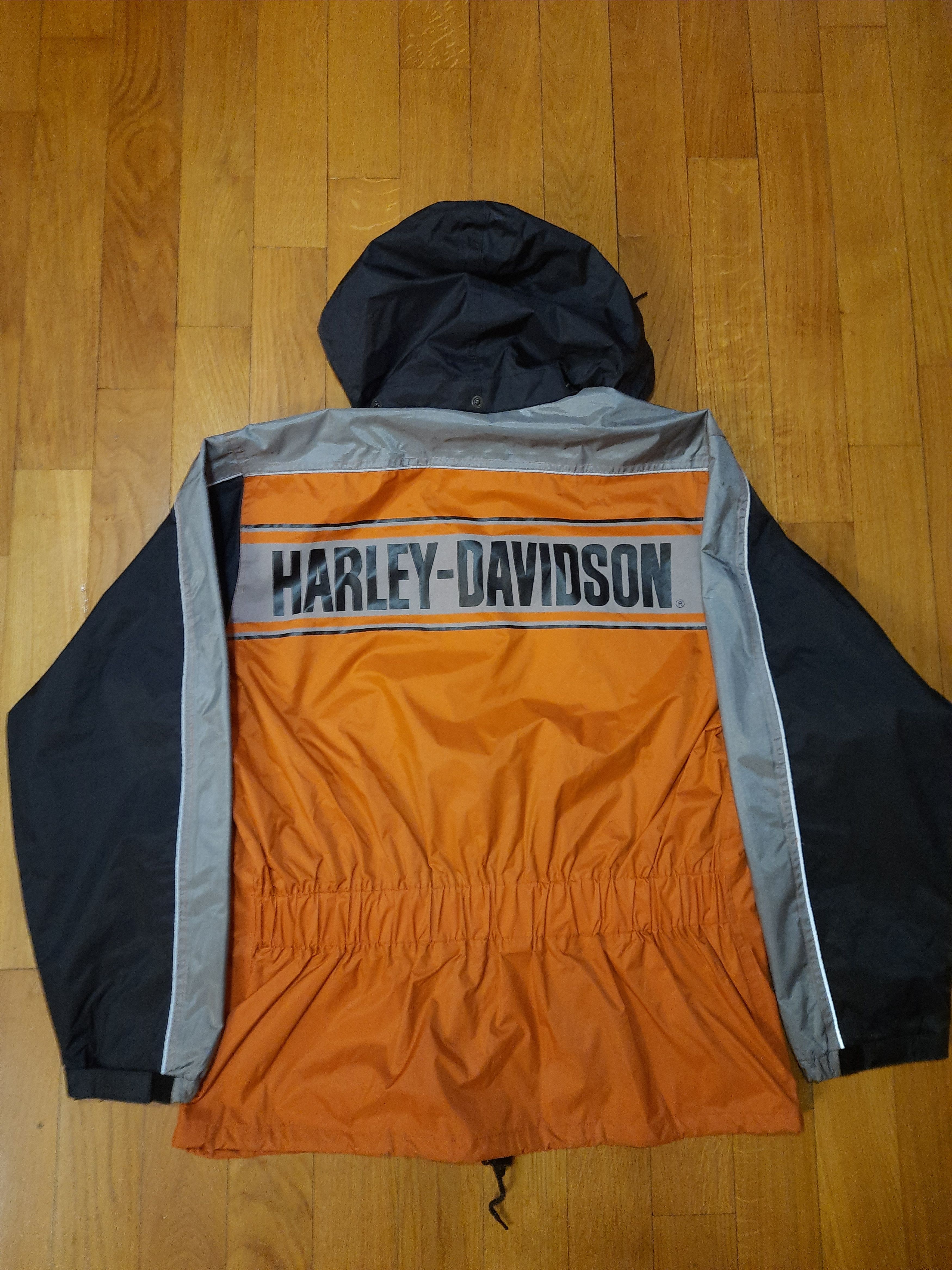 Harley Davidson Harley Davidson Chopper Raincoat Parka Light Jacket Size US L / EU 52-54 / 3 - 2 Thumbnail