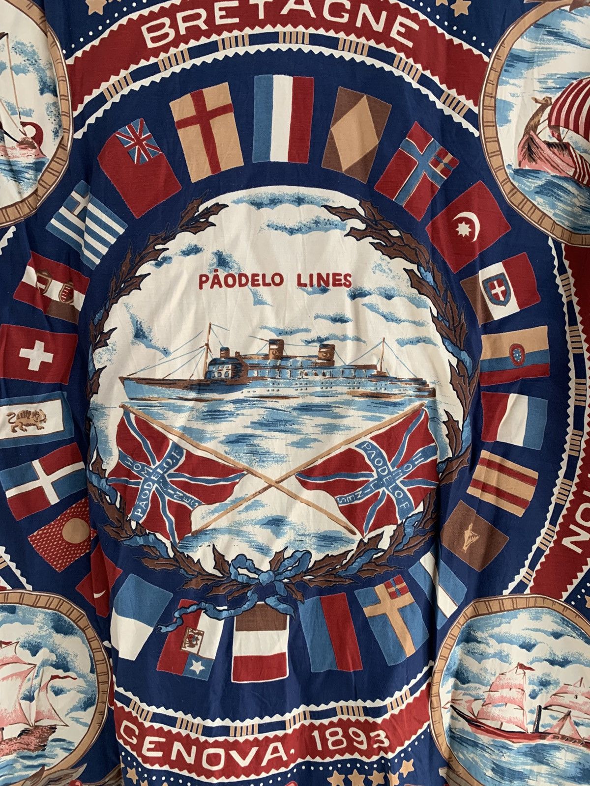 Other Pagoeld Silk Shirt Flags & Chips Full Printed Size US M / EU 48-50 / 2 - 5 Thumbnail