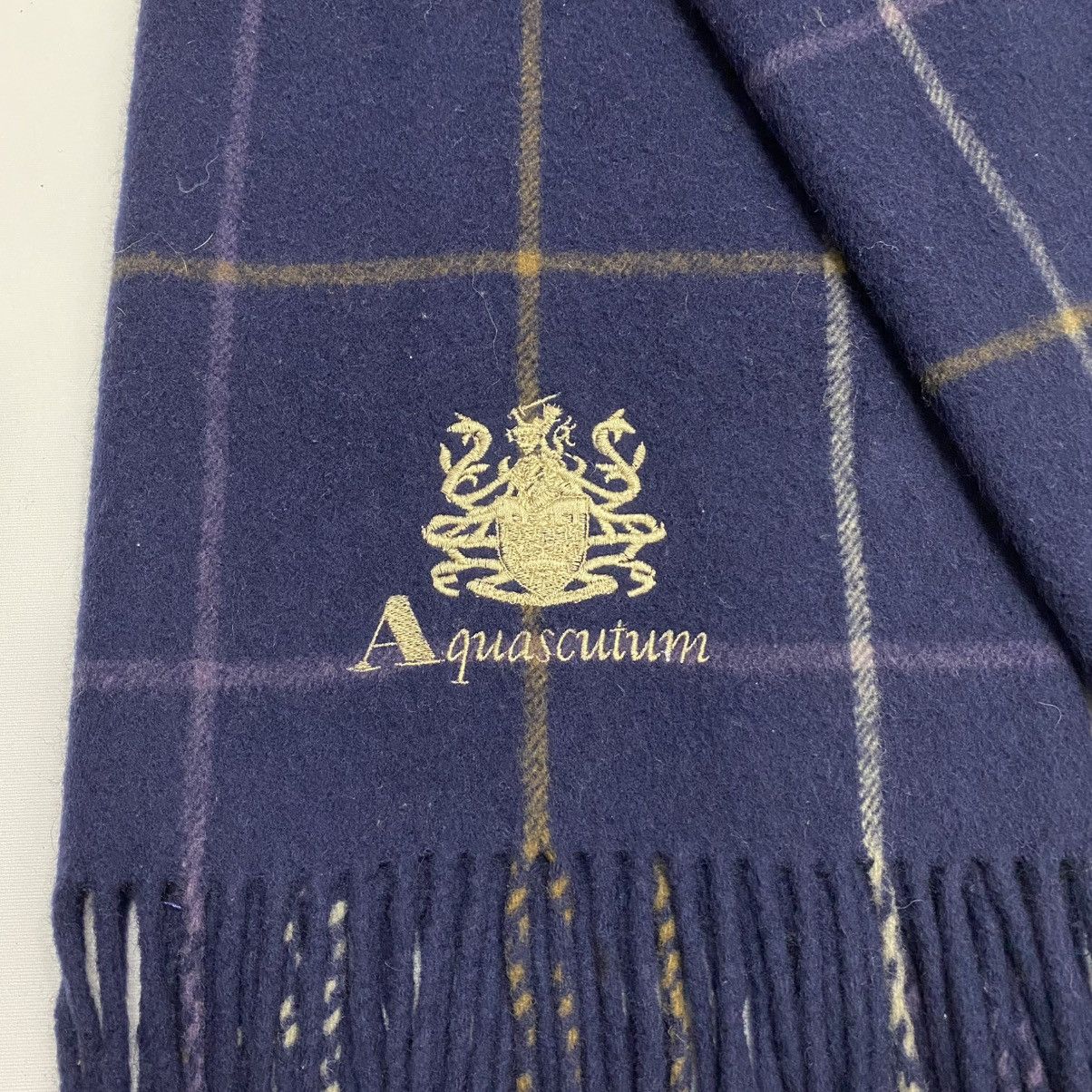 Aquascutum AQUASCUTUM SCARF MUFFLER LUX011 Size ONE SIZE - 5 Thumbnail