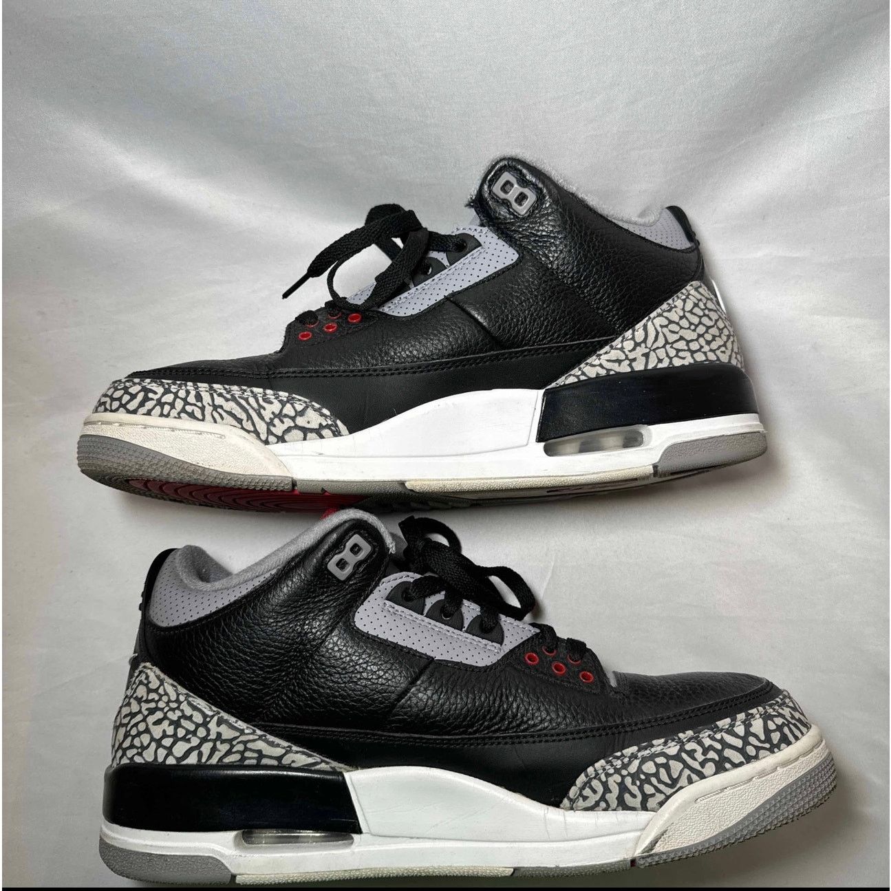 Jordan Brand × Nike Size 11 - Nike Air Jordan 3 Retro OG Black Cement 2018 Size US 11 / EU 44 - 3 Thumbnail
