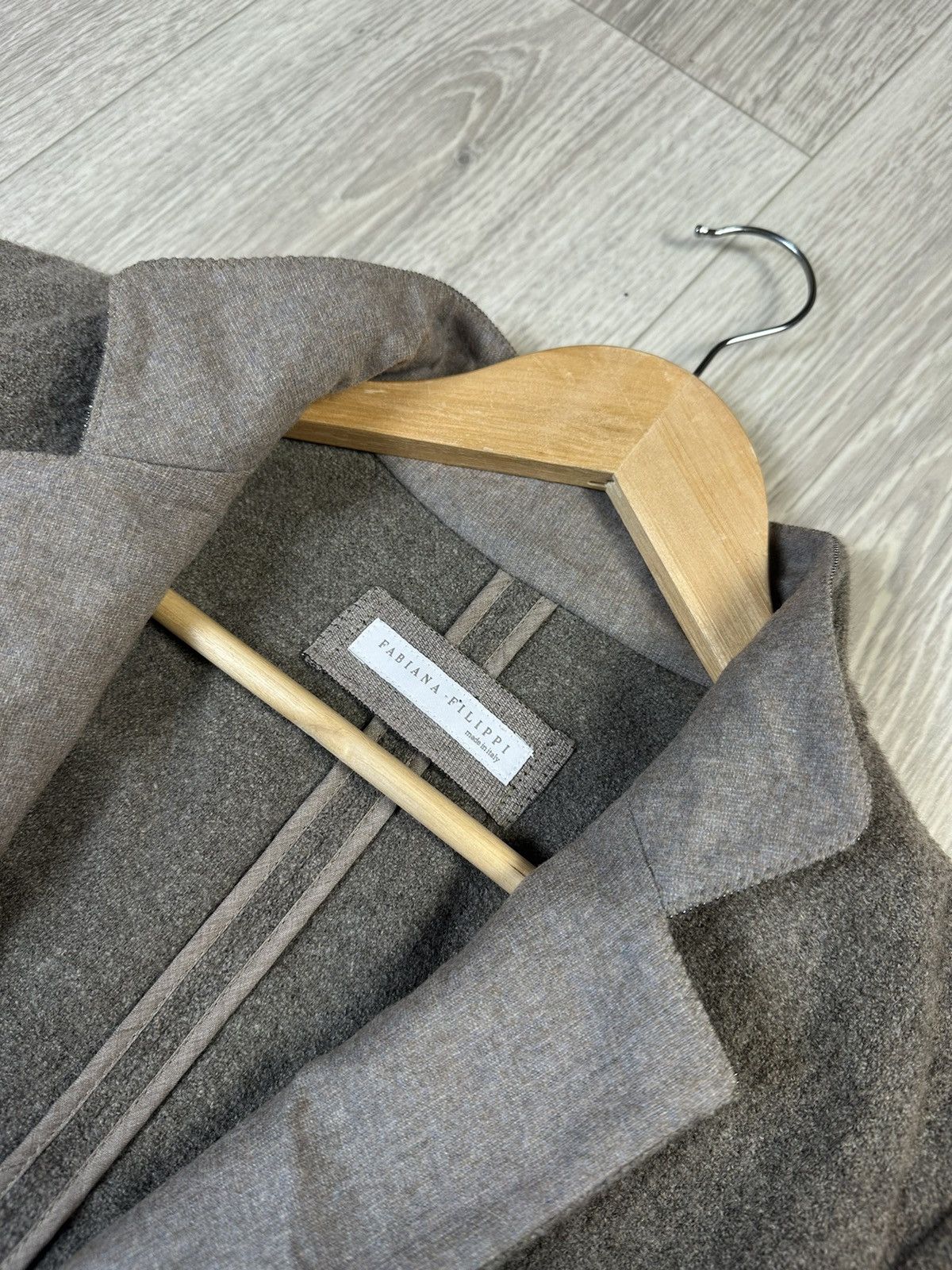 Fabiana Filippi Fabiana Filippi Wool Sweater Jacket Size L / US 10 / IT 46 - 5 Thumbnail