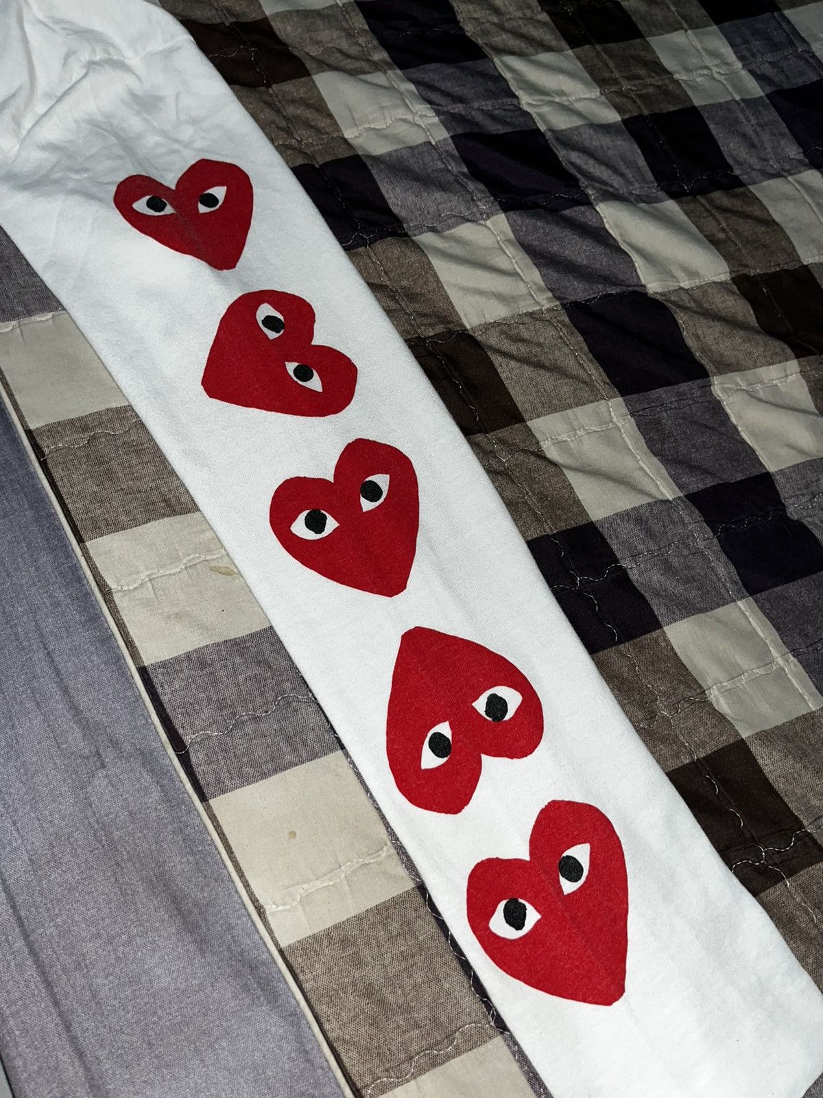 Comme des Garcons PLAY COMME des GARÇONS PLAY Alternating Hearts size S Size S / US 4 / IT 40 - 7 Thumbnail