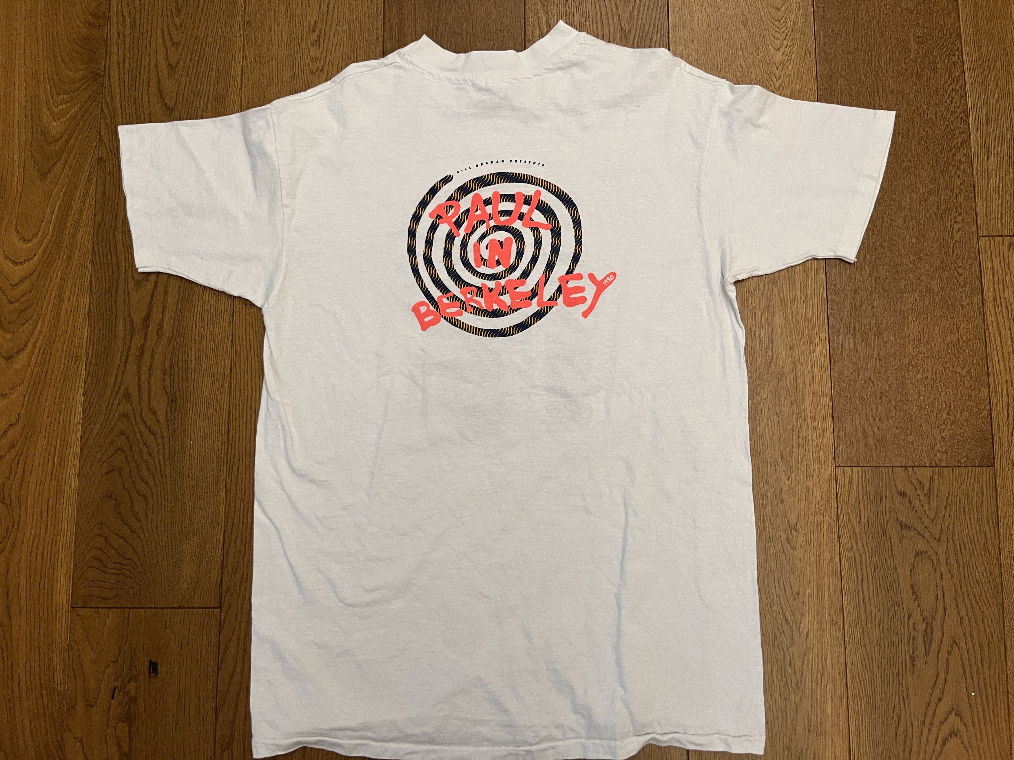 Vintage Vtg 1990 Paul McCartney BACKSTAGE CREW Tour Shirt XL Size US XL / EU 56 / 4 - 5 Thumbnail