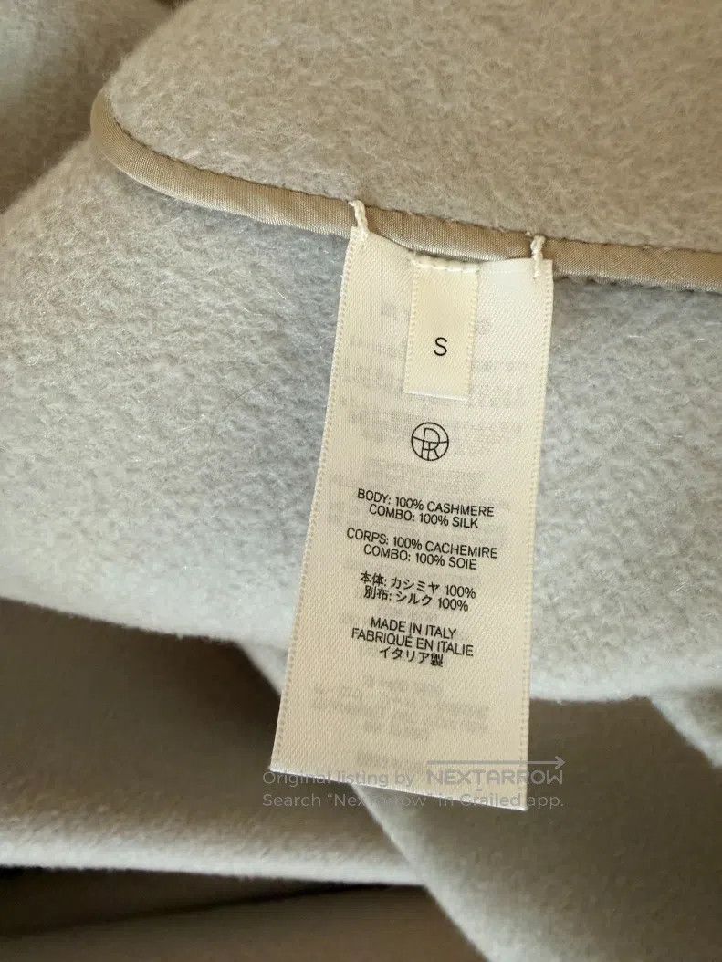 The Row The Row Cashmere shawl bathrobe coat Size S / US 4 / IT 40 - 5 Thumbnail