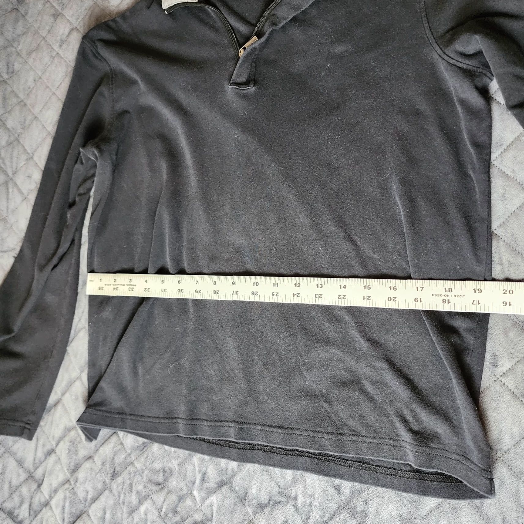 Michael Kors Michael Kors 1/4 Zip Pullover Sweater Shirt Mens Large L Long Sleeve Black Size US L / EU 52-54 / 3 - 5 Thumbnail