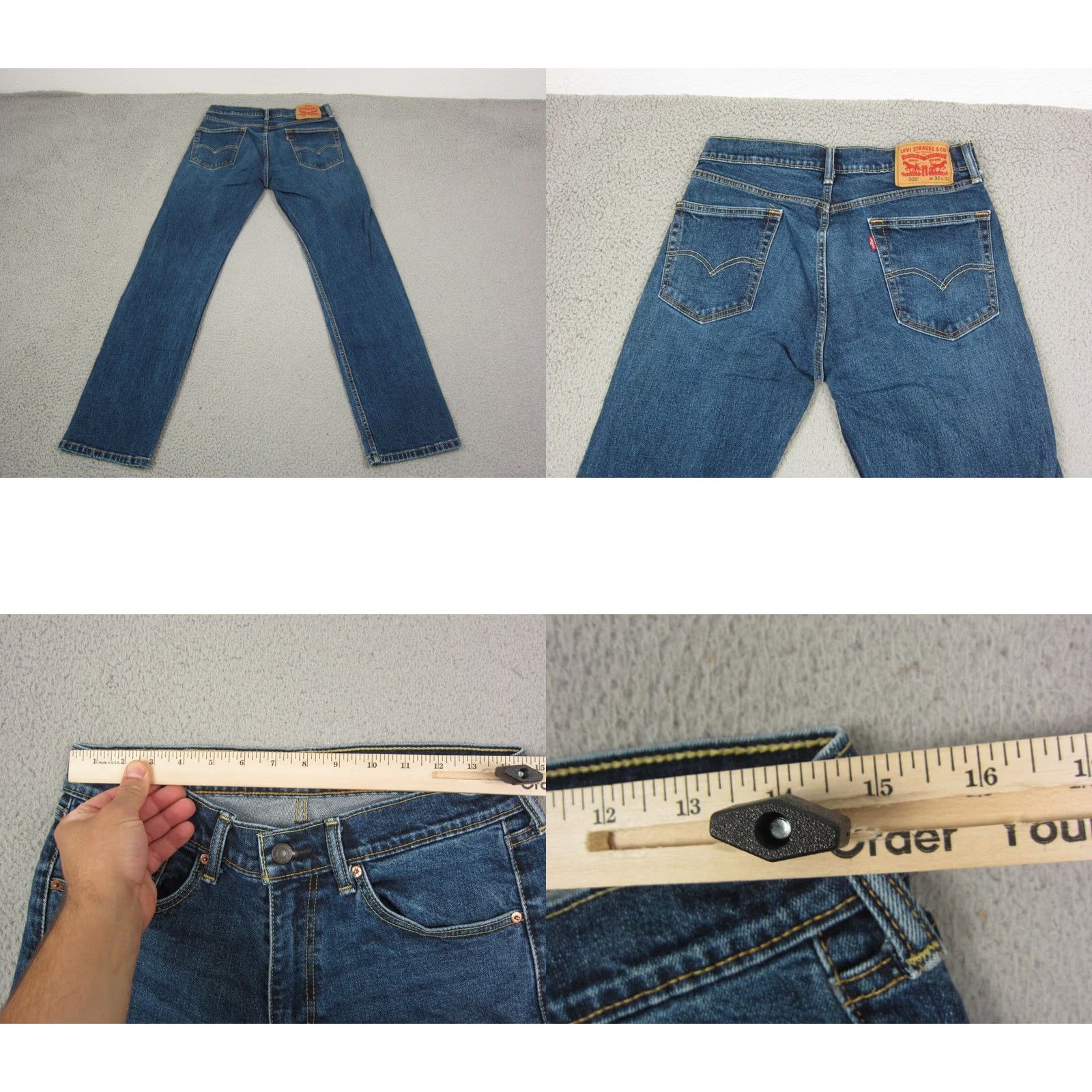 Levi's Item Specifications: Country of Origin: USA Size US 32 / EU 48 - 8 Thumbnail